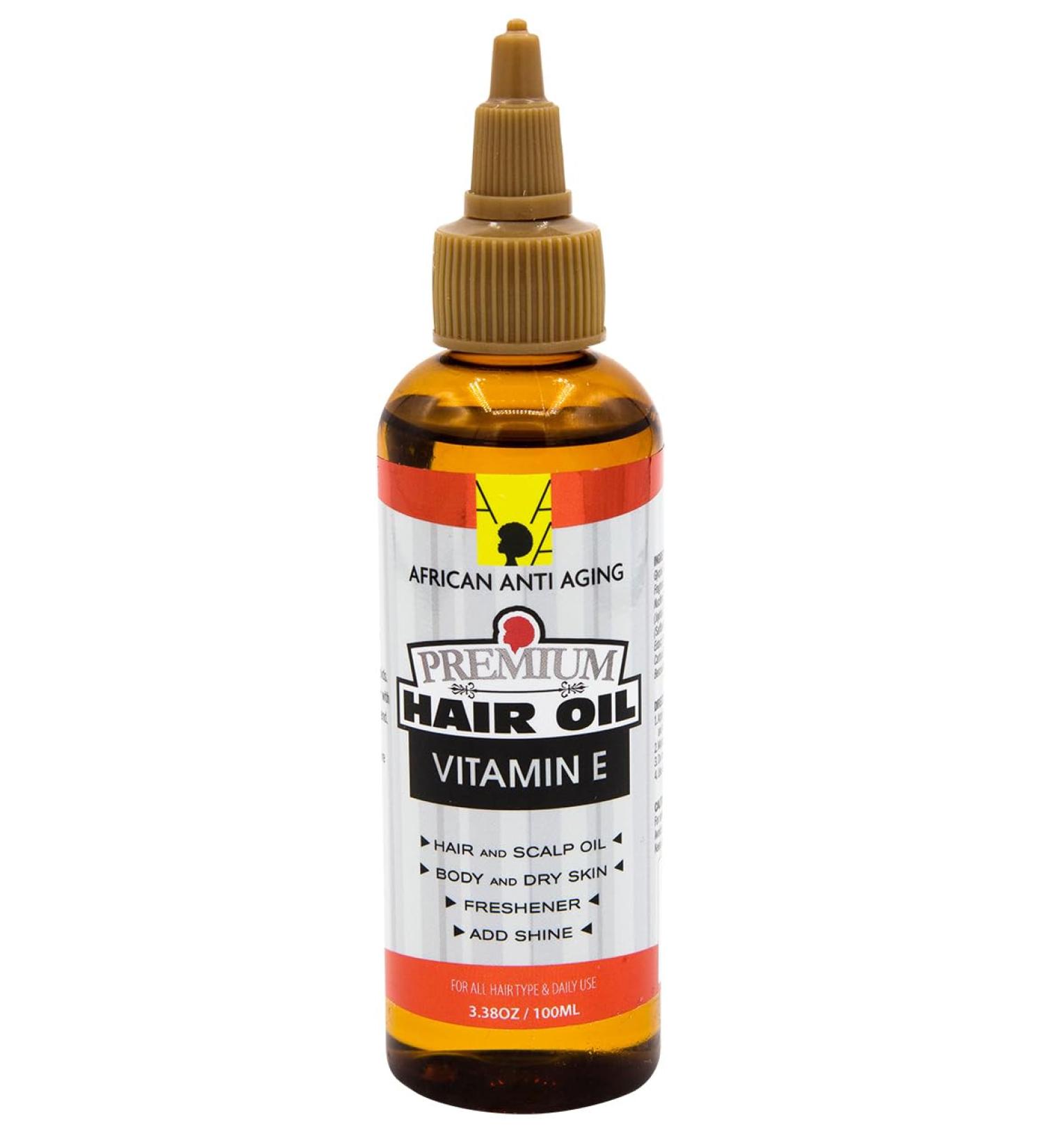 Premium Hair Oil Vitamin E 3.38 Oz (Pack of 3)