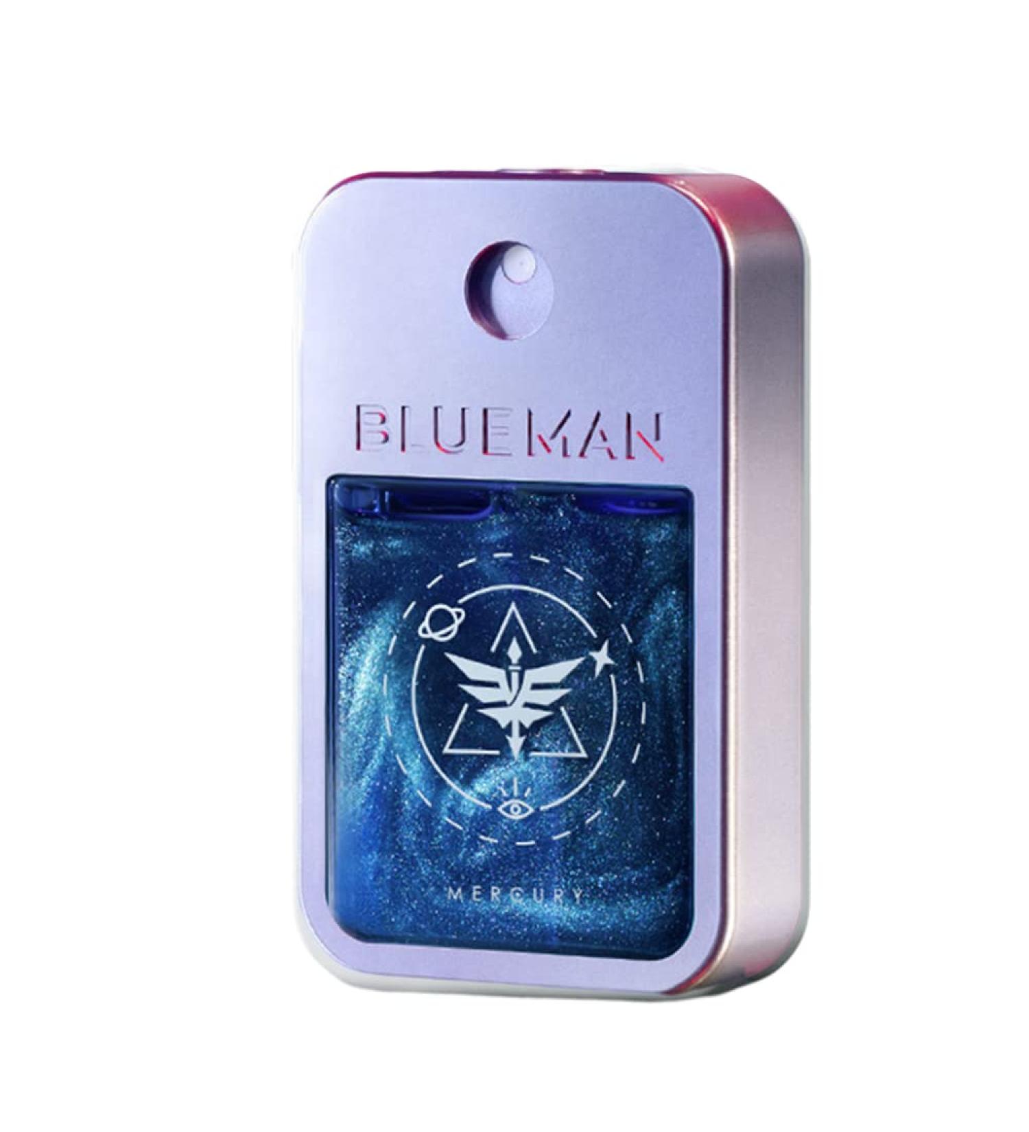 Space BlueMan Long Lasting Pocket Perfume 30ml Light Fragrance Romantic Pheromone Glitter Perfume for Men Increasing Attraction (#4-Wilderness Freedom) - Buy Online on GoSupps.com