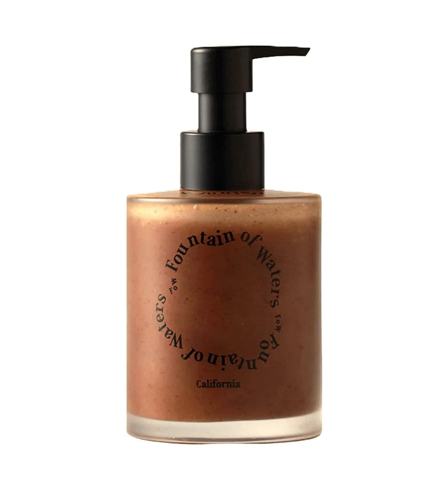 Fountain of Waters Cactus Hotel Almond Scrub Body Wash 300ml Vegan Cruelty-Free Premium Body Wash with Almond Shell Crafted in Korea - Buy Online on GoSupps.com