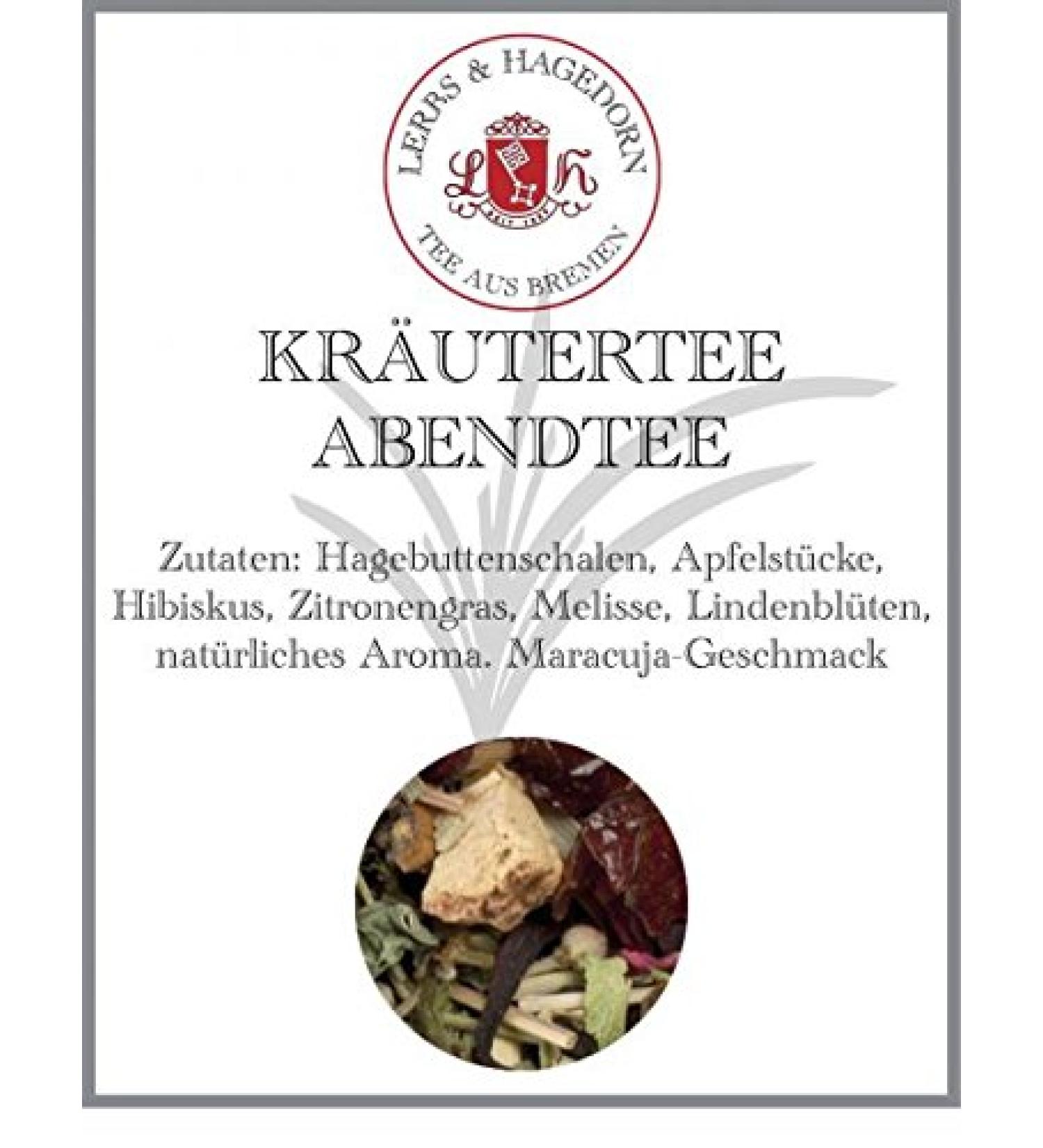  Lerbs & Hagedorn Herbal infusion "Evening Tea" 2 kg - Buy Online on GoSupps.com