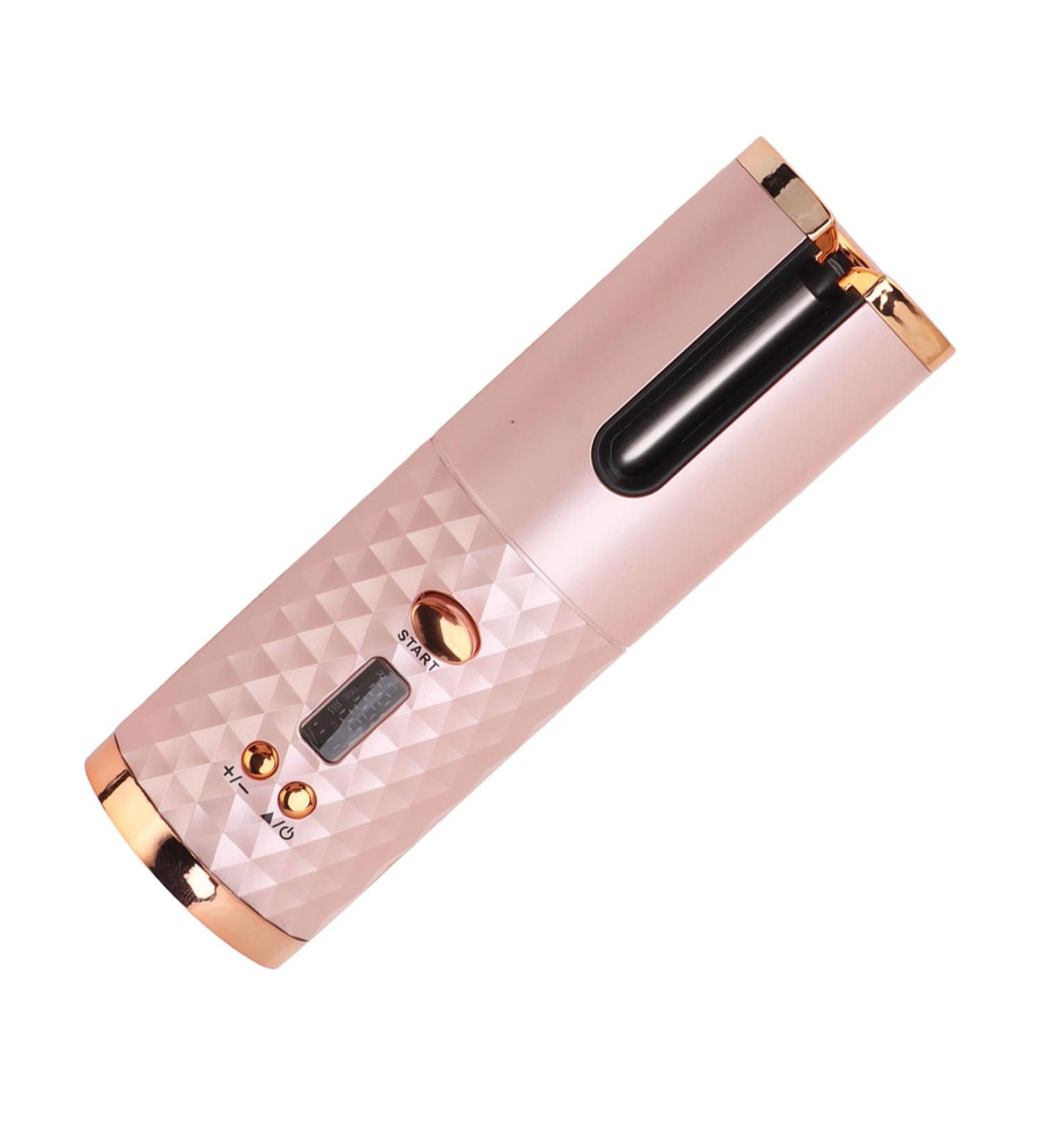 Cordless Automatic Hair Curler Hair Curling Wand Fast Heating USB Rechargeable Portable Curling Wand with Digital Display for Hair Styling - Buy Online on GoSupps.com