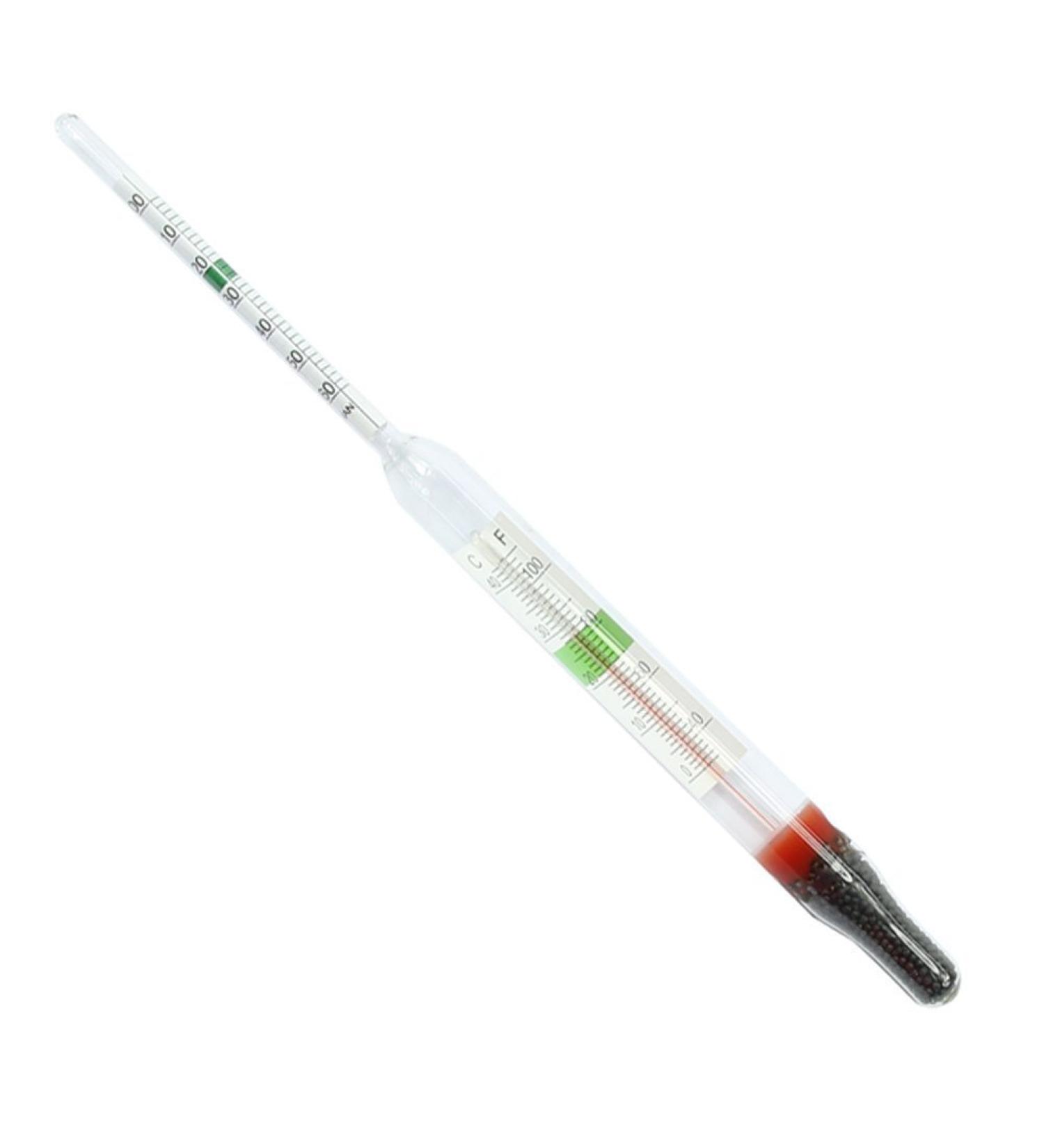 HeroNeo Aquarium Glass Float Hydrometer With Thermometer Salt Marine Misc.  - Buy Online on GoSupps.com