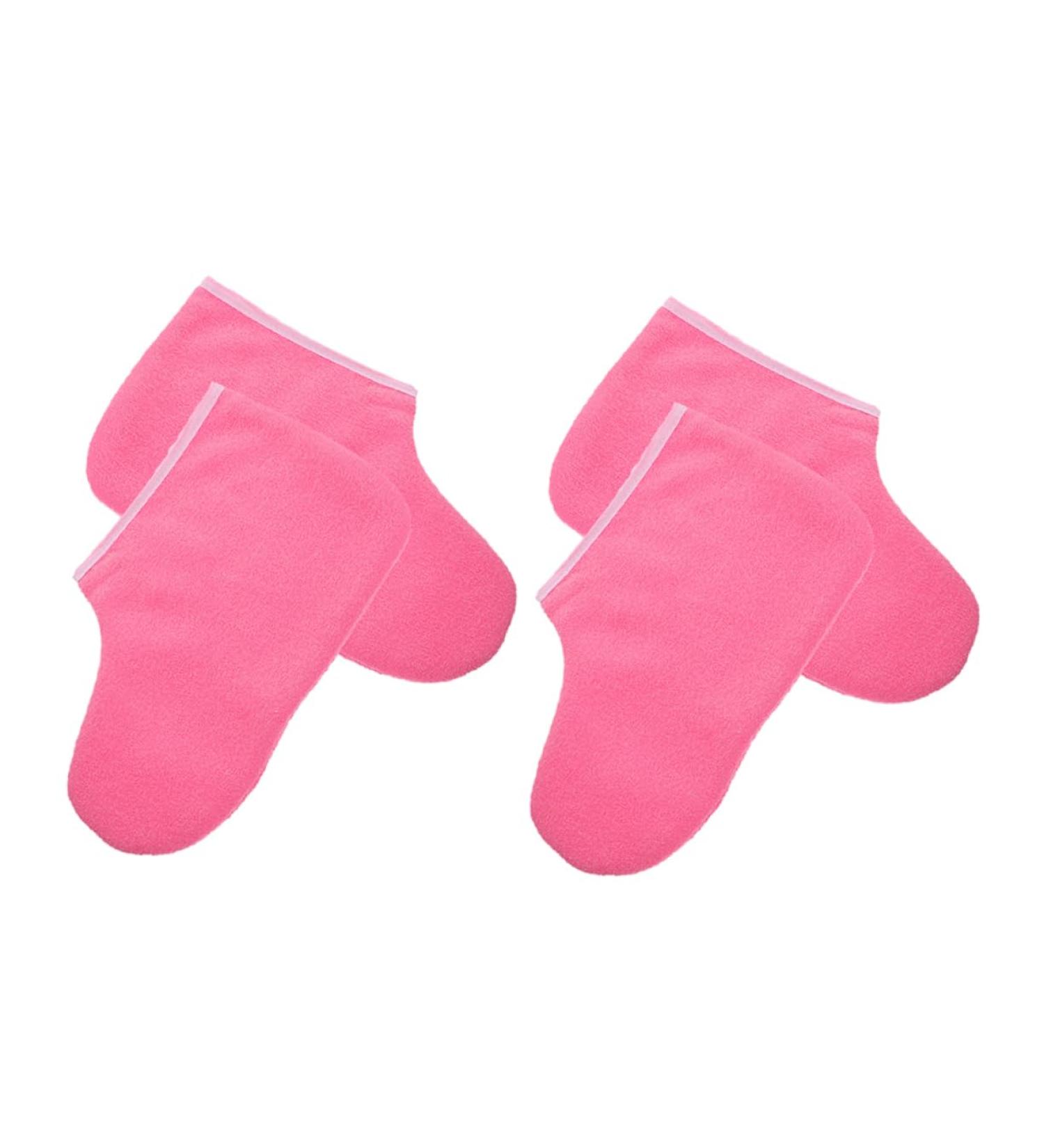 Healvian 2 Pairs Foot Mask Insulation Bag Paraffin Wax Bath Mittens Hot Wax Foot Bags Covers Paraffin Wax Foot Covers Foot Protectors Foot Paraffin Wax Bath Liners Foot Spa Covers Polyester - Buy Online on GoSupps.com