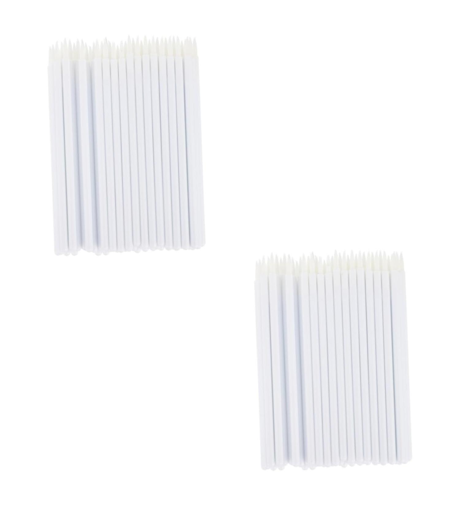 BIUDECO 200 Pcs Disposable Eyeliner Brush Precise Eyeliner Brush Liquid Eyeliner Cosmetic Make up Kit White - Buy Online on GoSupps.com