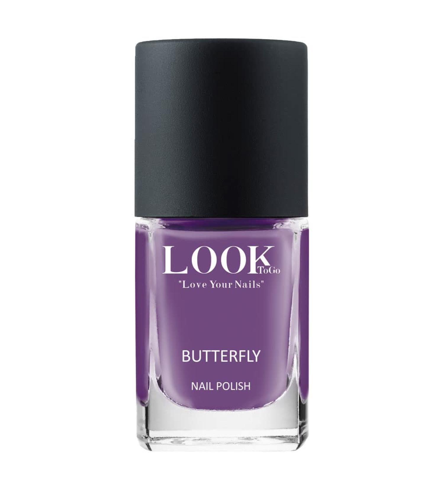 Buy Look To Go Vegan Nail Polish - BUTTERFLY | 21-Free PETA Approved Made in Germany | 12ml - Shop Internationally! - Buy Online on GoSupps.com