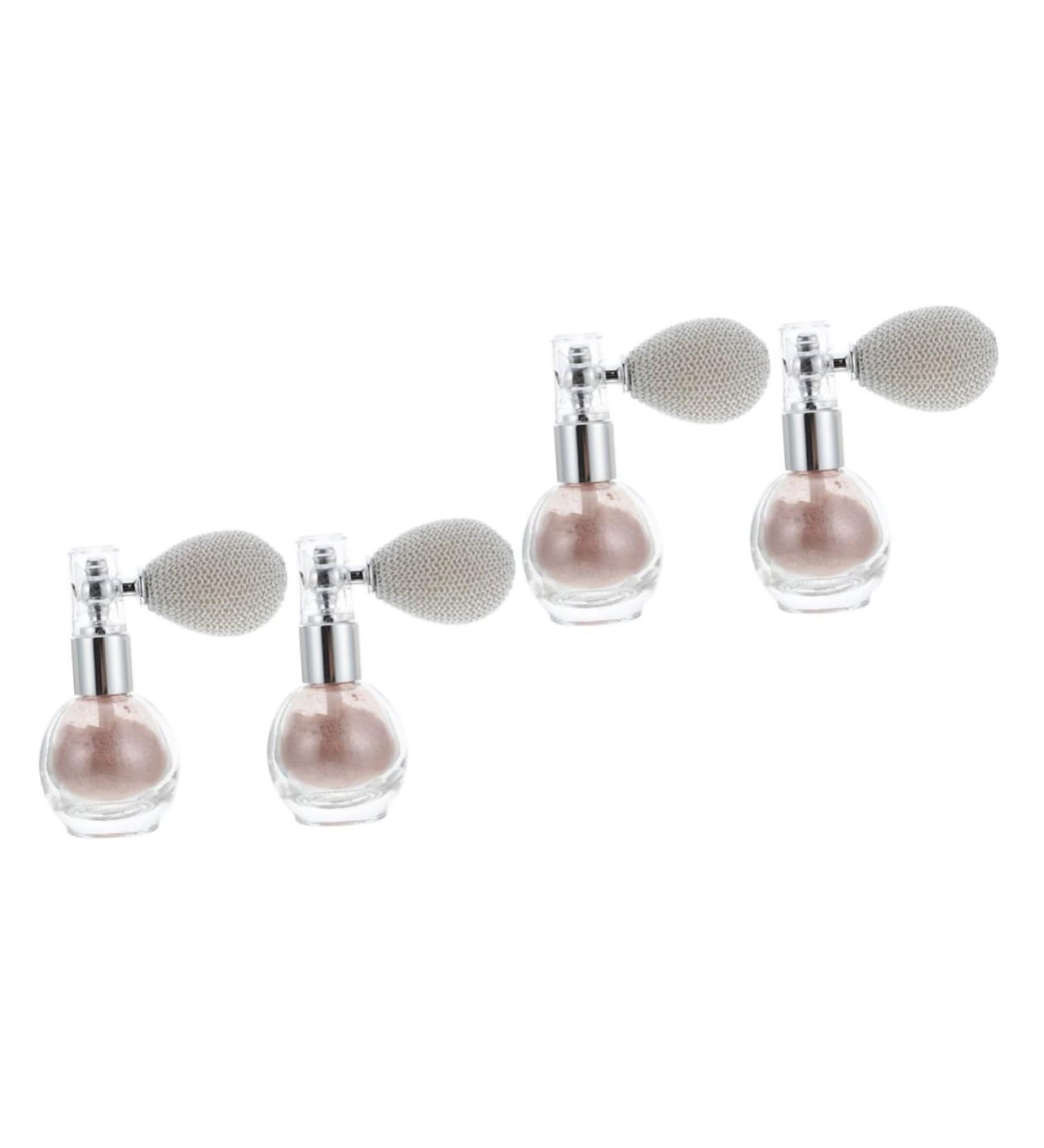 Angoily 4 Pcs Spray Glitter Highlighters Mist Spray Bottle for Hair Makeup Powder Spray Tool Cosmetic Shine As Shown 2x2pcs 7.5x6cmx2pcs - Buy Online on GoSupps.com