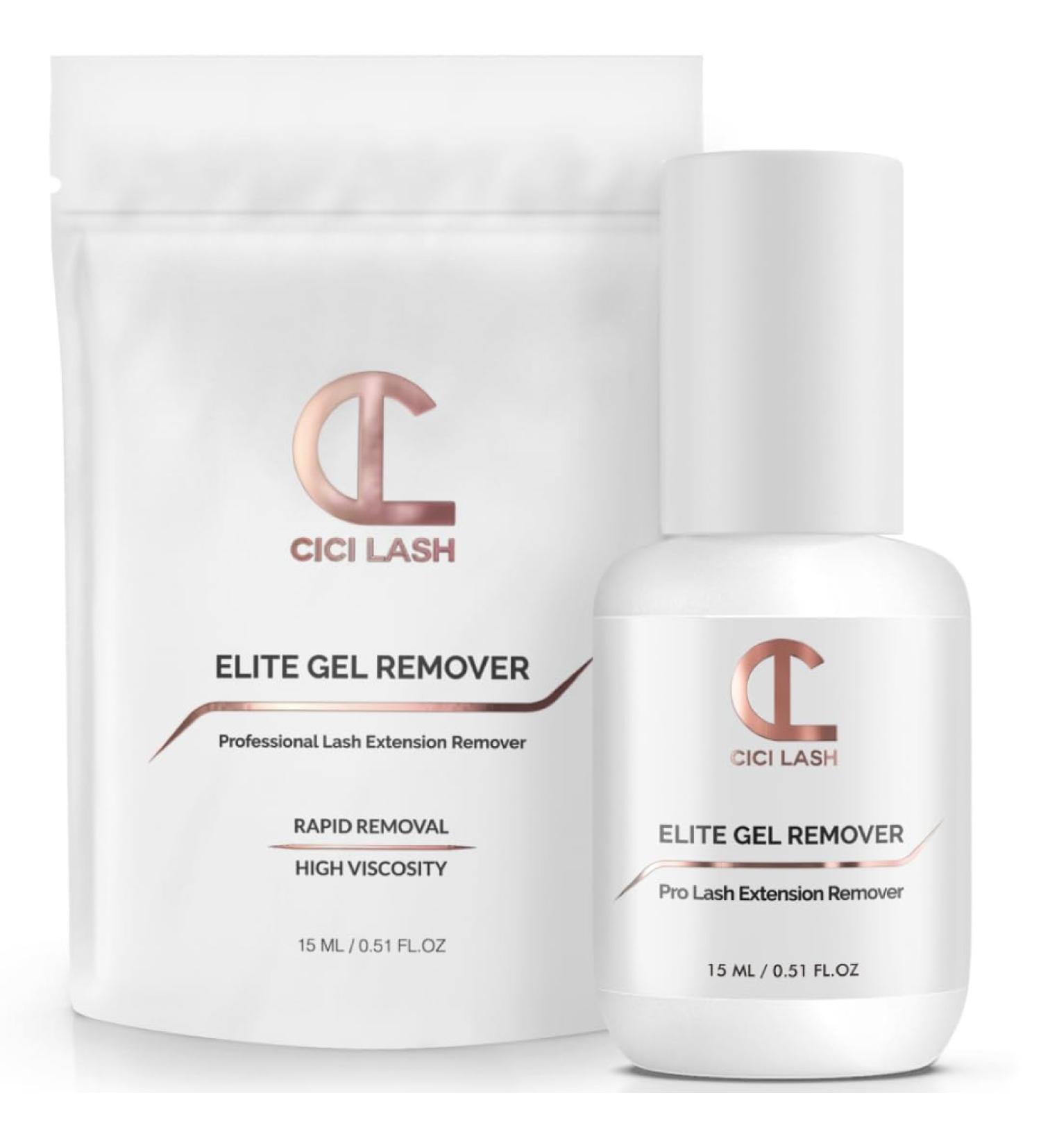 Buy ELITE Eyelash Extension Remover Gel | Fast & Easy 60s Formula for Mink Lashes | Essential Lash Supplies 15ml - Buy Online on GoSupps.com