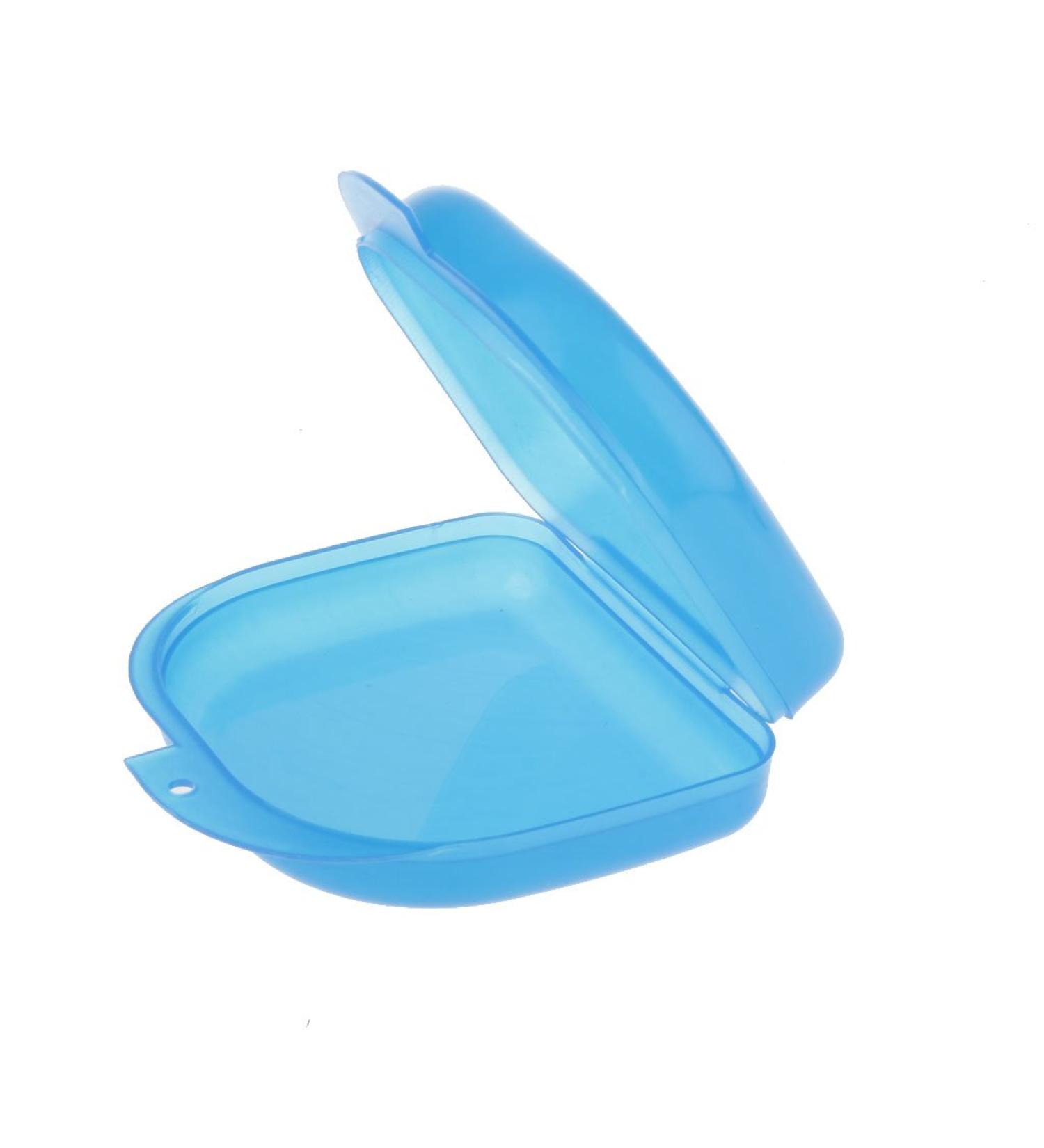 Shop Small Medium Open Storage Denture Case - Blue | Durable PP Material | International Shipping Available - Buy Online on GoSupps.com