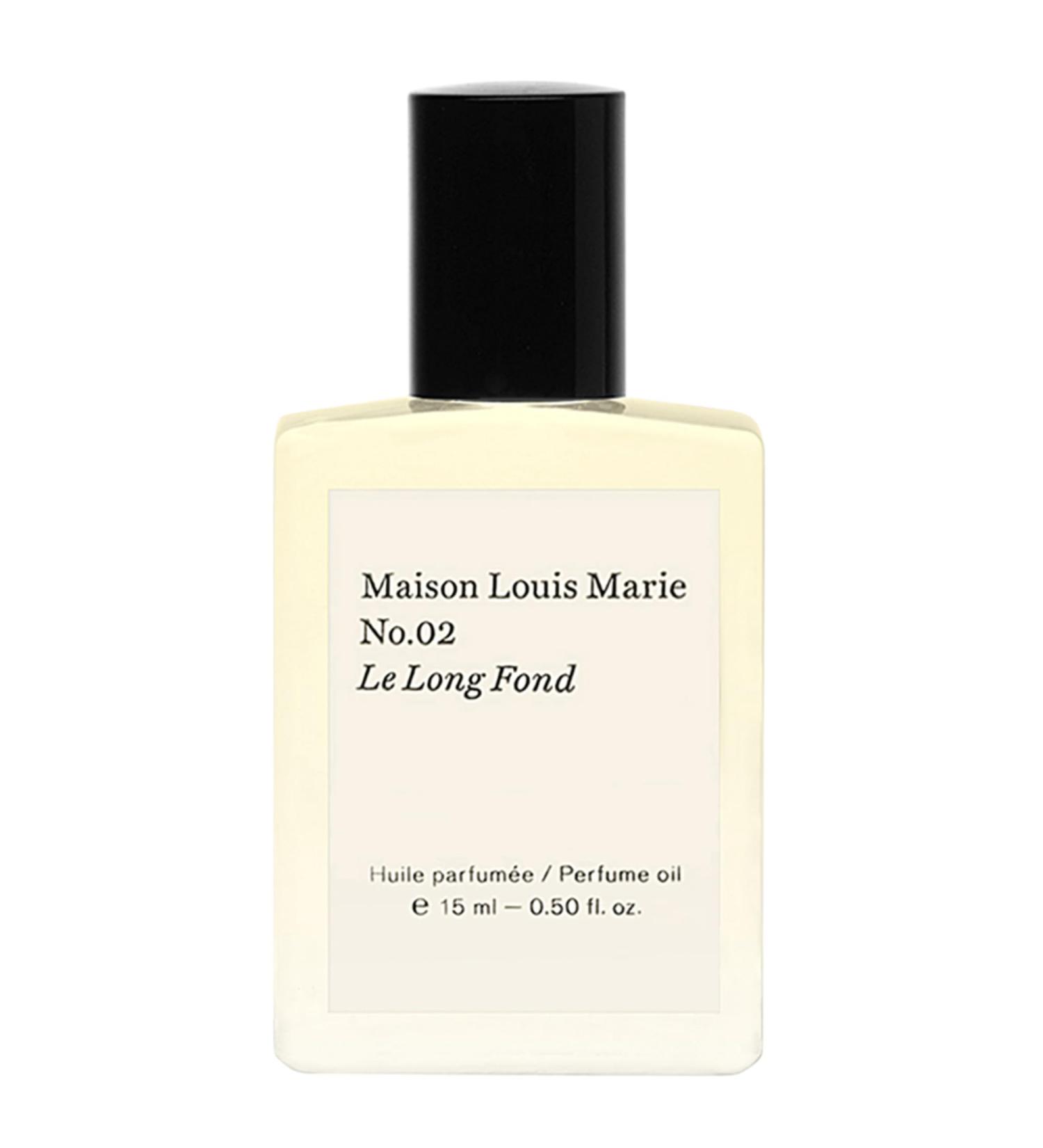 Maison Louis Marie - No.02 Le Long Fond Natural Roll-On Perfume Oil | Luxury Clean Beauty + Non-Toxic Fragrance (0.5 fl oz | 15 ml) - Buy Online on GoSupps.com
