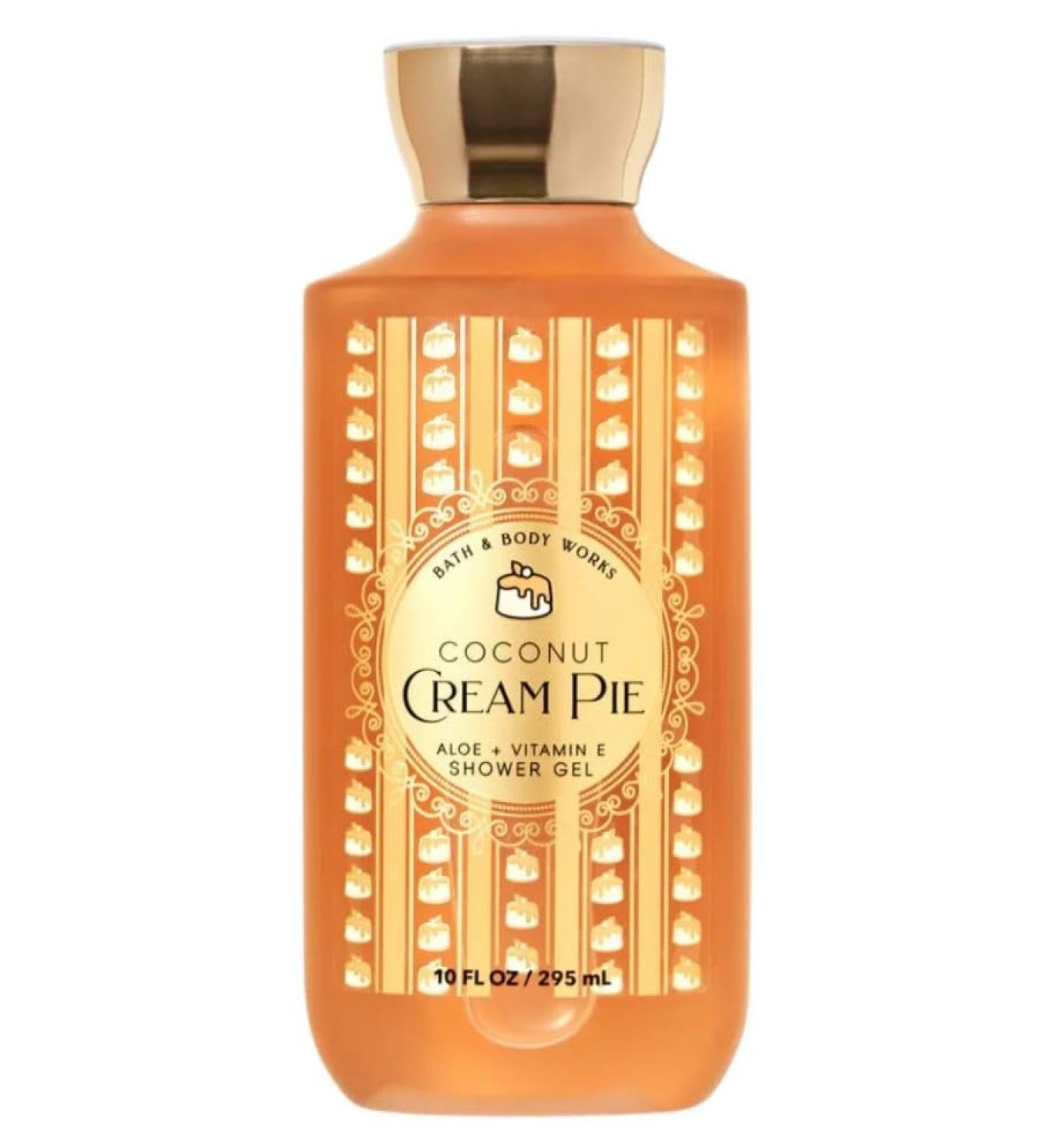Bath Body Coconut Cream Pie Shower Gel | 10 Fl Oz