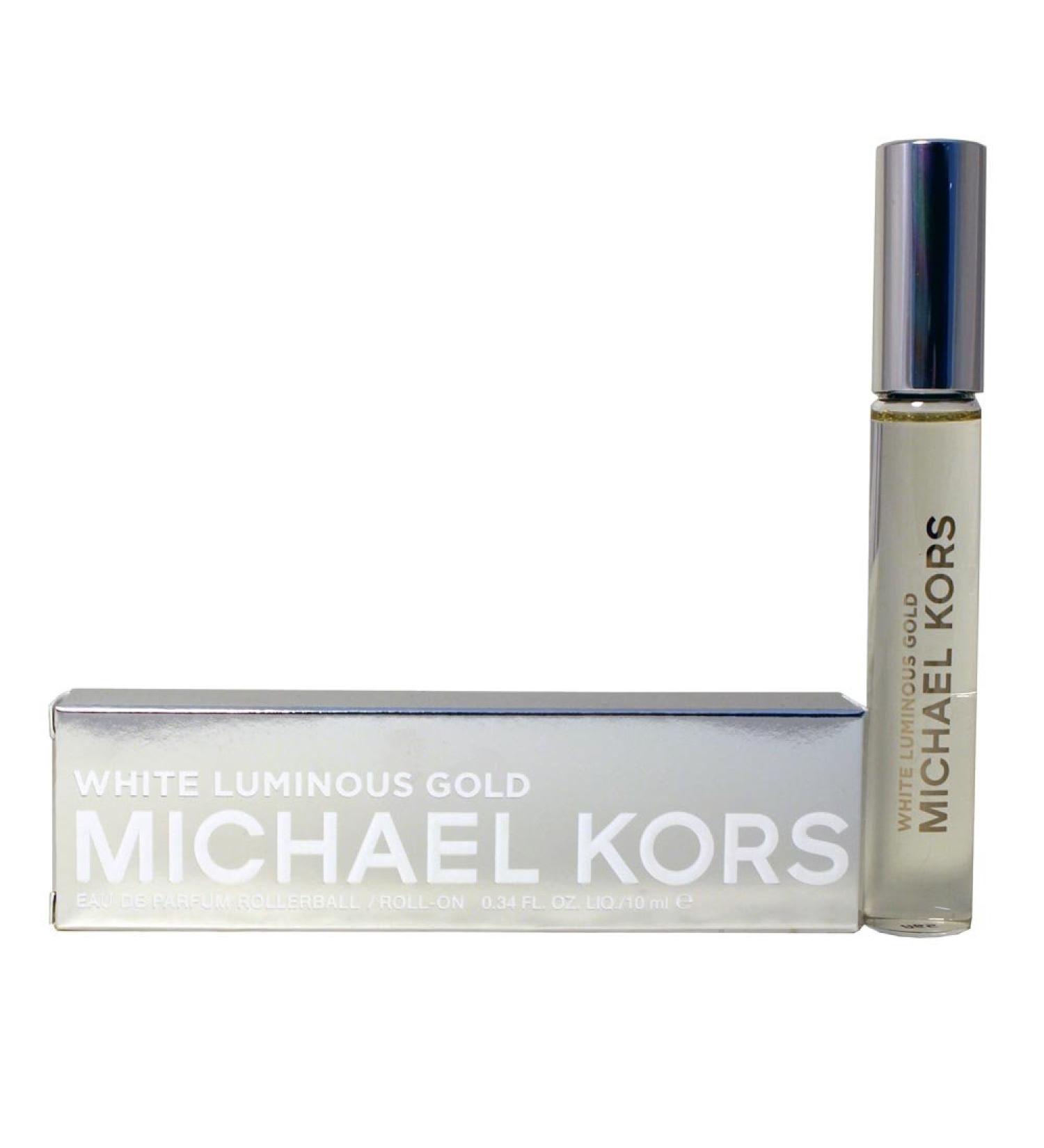 Michael Kors White Luminous Gold Mini Eau de Parfum Rollerball for Women 0.08 Pound