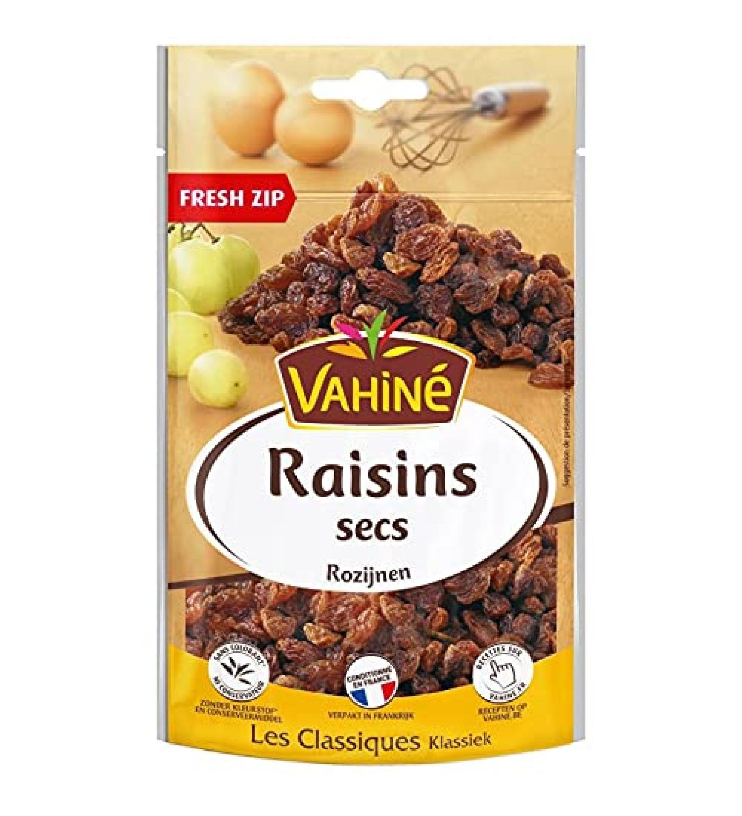 Vahine Raisins 125 g - Pack of 4 - Sold by Lot - Buy Online on GoSupps.com