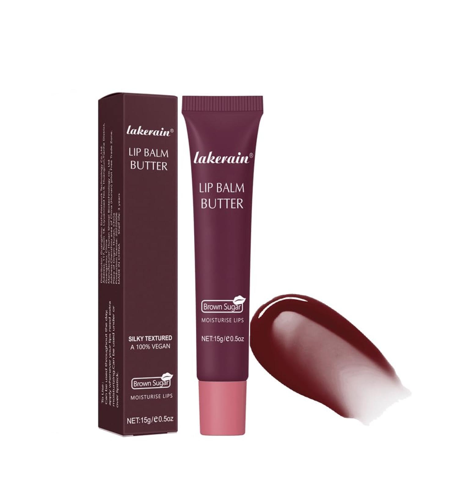 Lip Butter Balm Birthday Cake Lip Balm Cocoa Butter Conditioning Lip Mask And Lip Balm For Instant Moisture Shine And Hydration Soothing Lip Care Enhance The Texture Of Your Lips (#3 Brown Sugar) - Buy Online on GoSupps.com