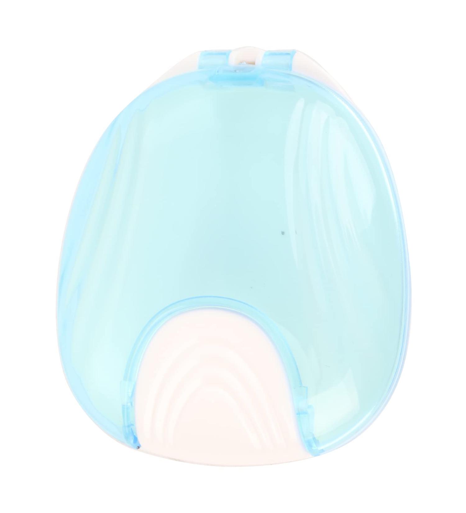 Buy Portable Waterproof Orthodontic Retainer Case - Sky Blue Mouthpiece Container for Safe Storage - Buy Online on GoSupps.com