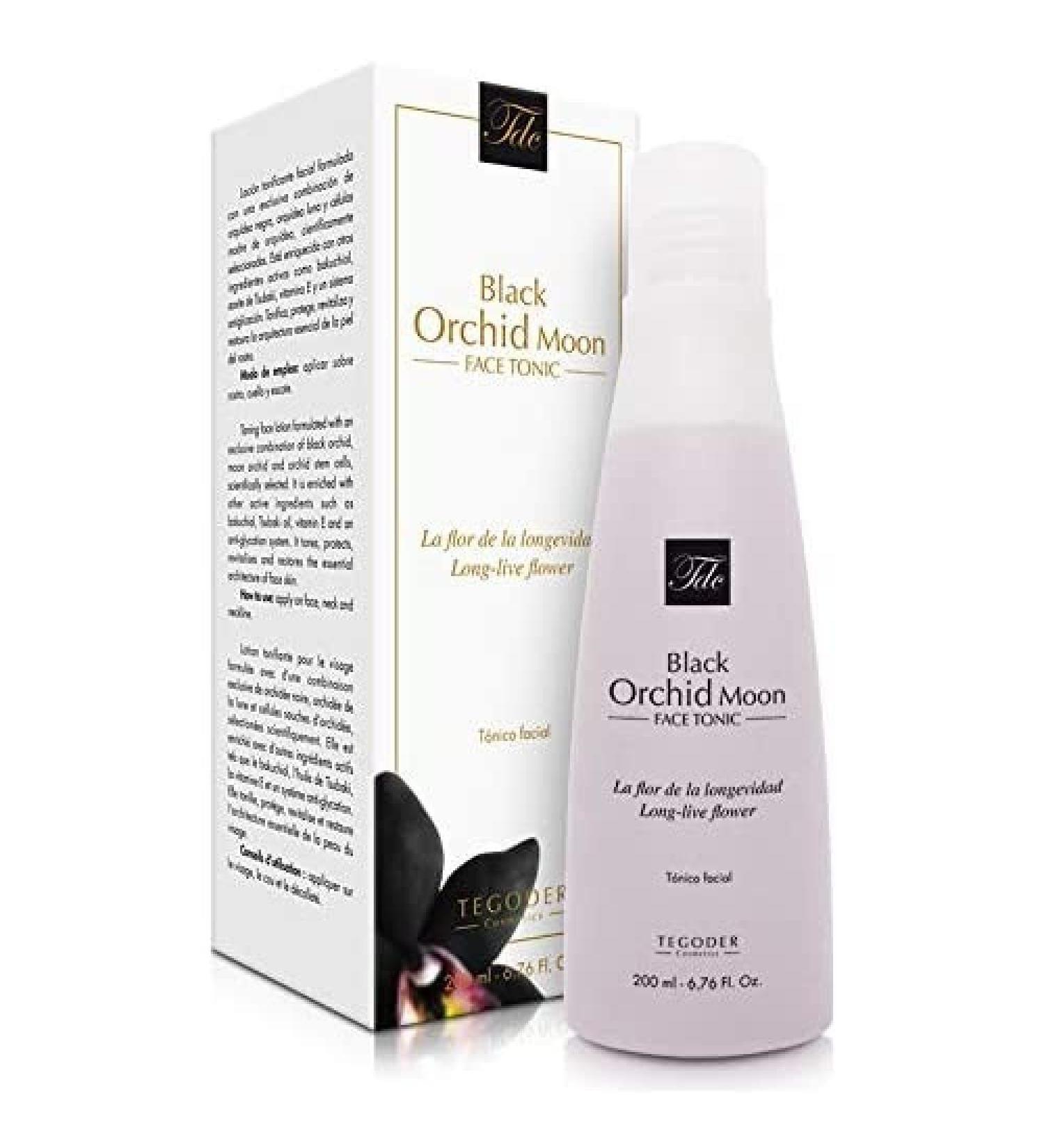 Tegoder Cosmetics Black Orchid Moon Face Tonic 200ml - Buy Online on GoSupps.com
