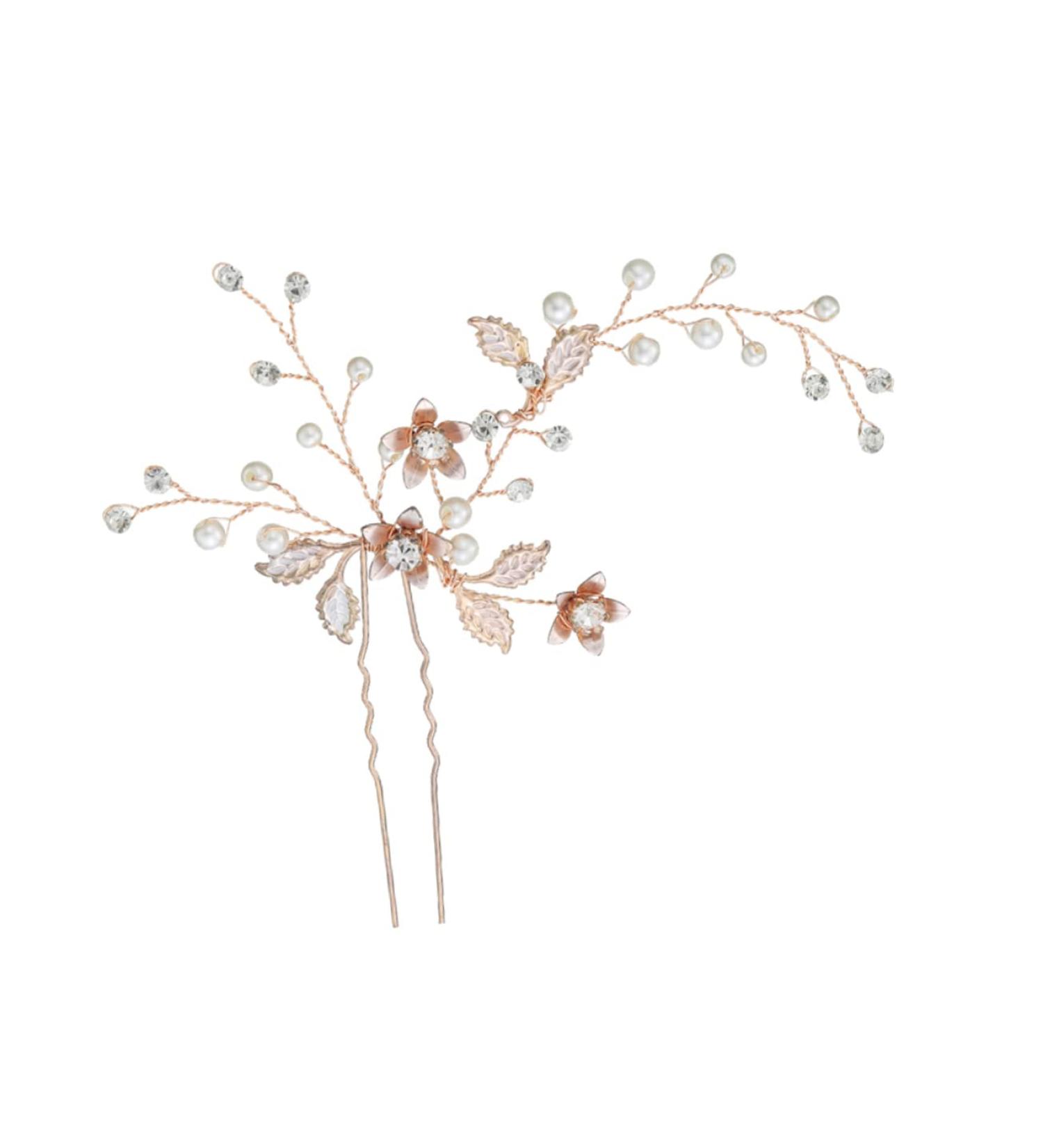 HONMEET Bridal Hair 1pc Handmade Hairpin Wedding Headpiece for Bride Hanfu Hair Accessories Wedding Hair Clip Metal Hair Clips Bowknot Hair Bride Hair Clips Fashionable Headdress Pearl - Buy Online on GoSupps.com
