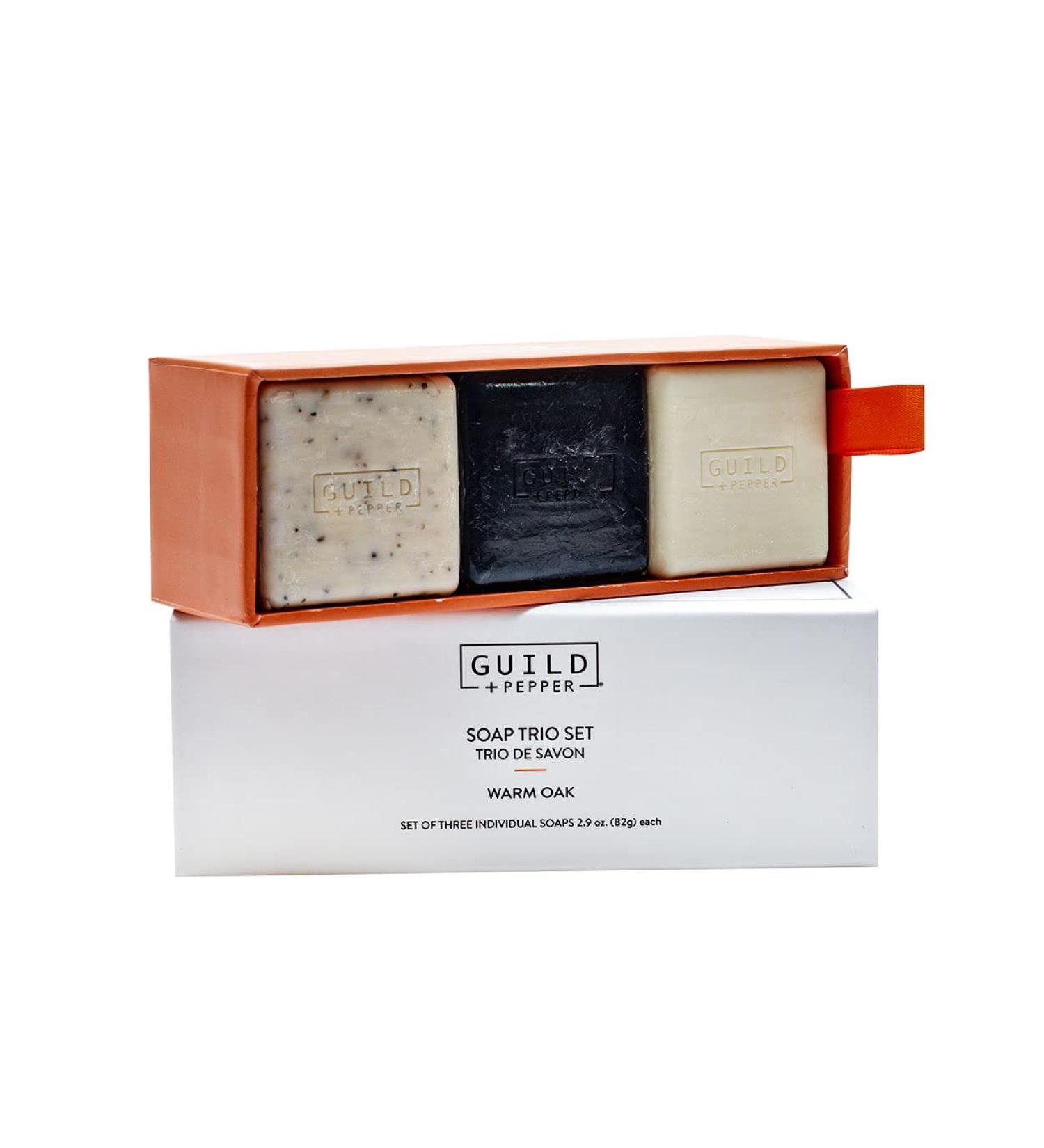 Gilchrist & Soames Guild+Pepper Soap Trio Set | Luxury International Shipping - Buy Online on GoSupps.com