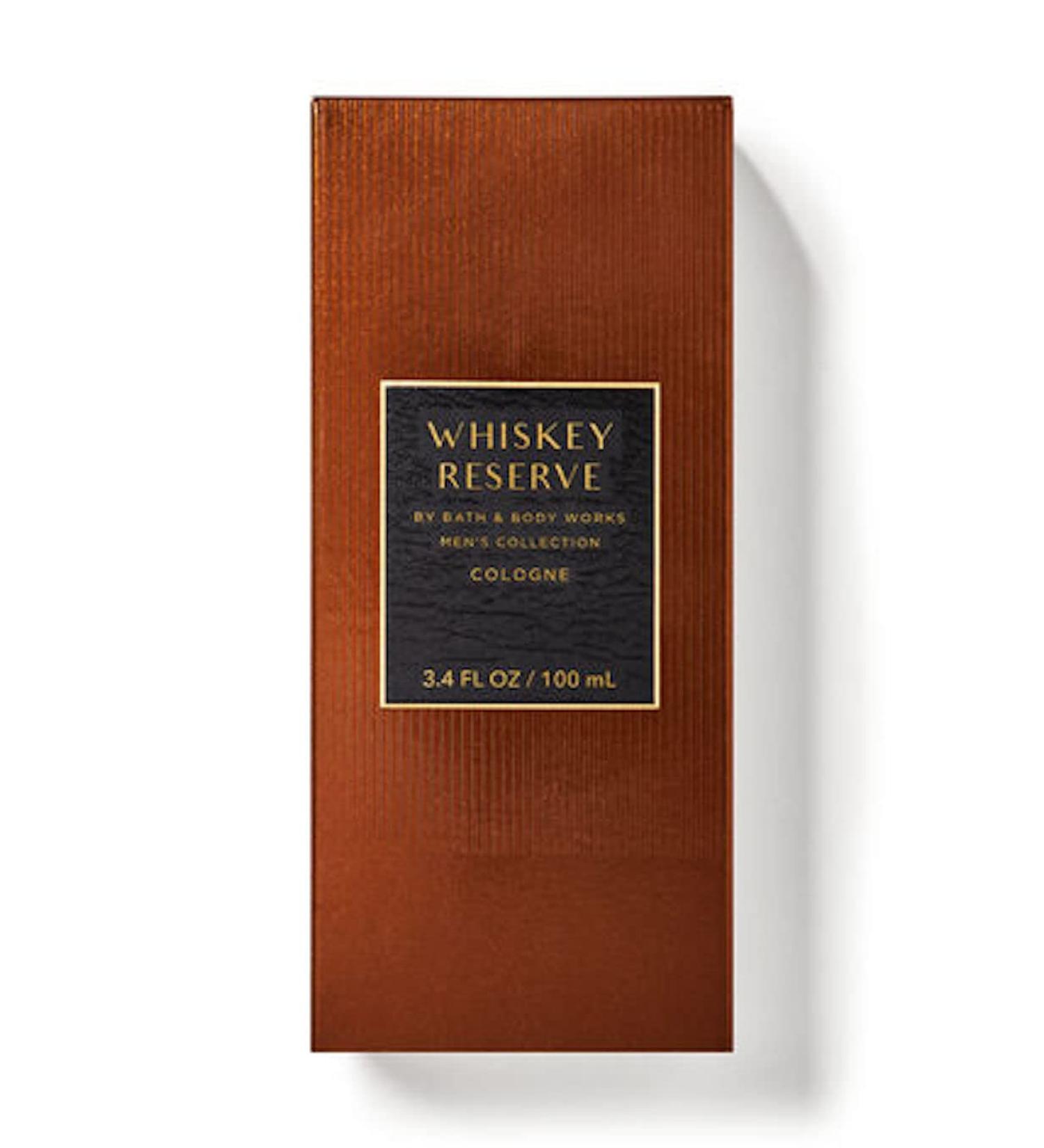 Bath & Body Works Whiskey Reserve Men's Fragrance 3.4 Ounces Cologne Spray (Whiskey Reserve) 1 Whiskey Reserve 3.4 Fl Oz (Pack of 1)