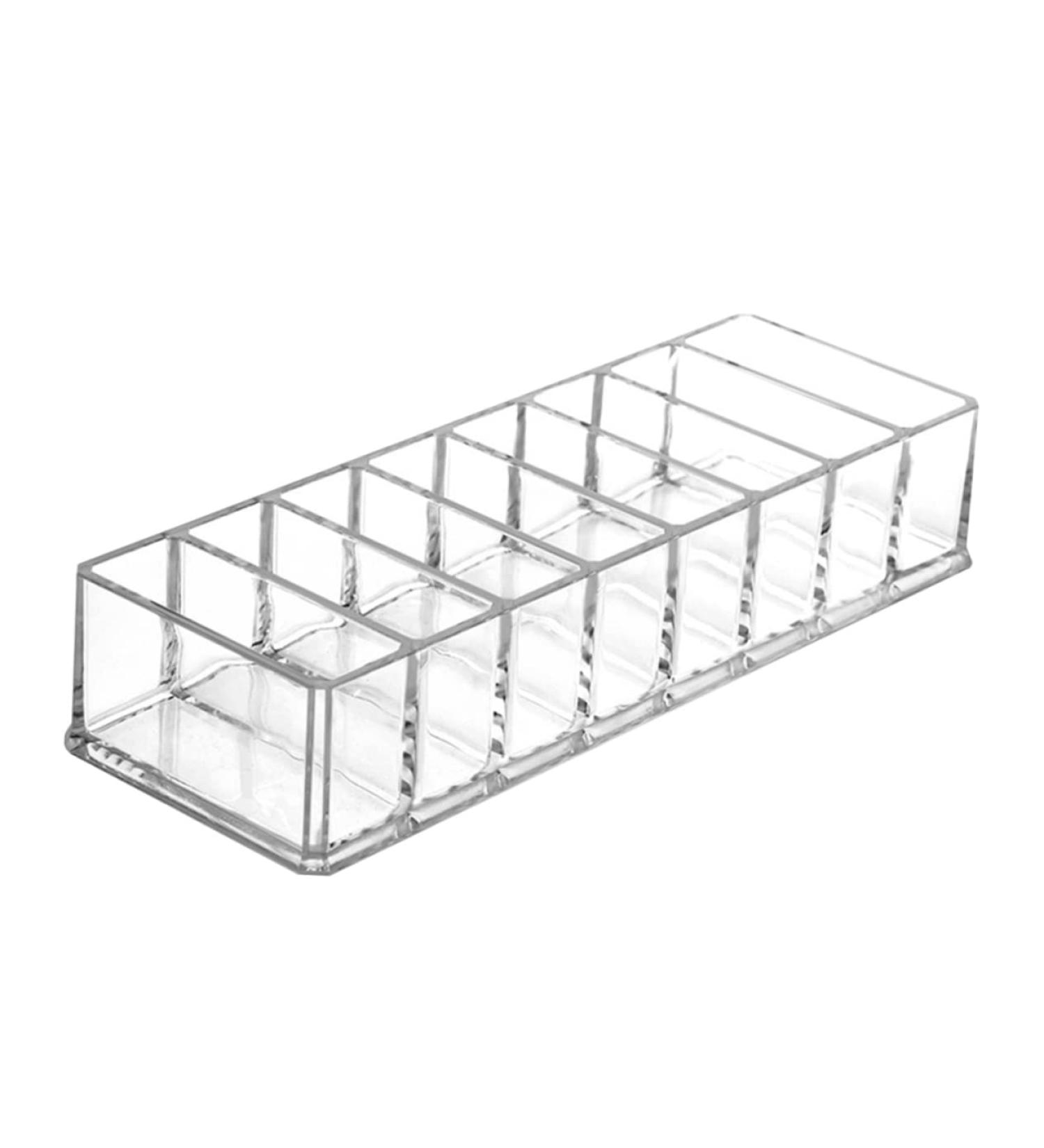 POPETPOP Box Multipurpose Eye Display Organizer Shadow Clear Eyeshadow Storage Blush Multi-grid Powder - Buy Online on GoSupps.com