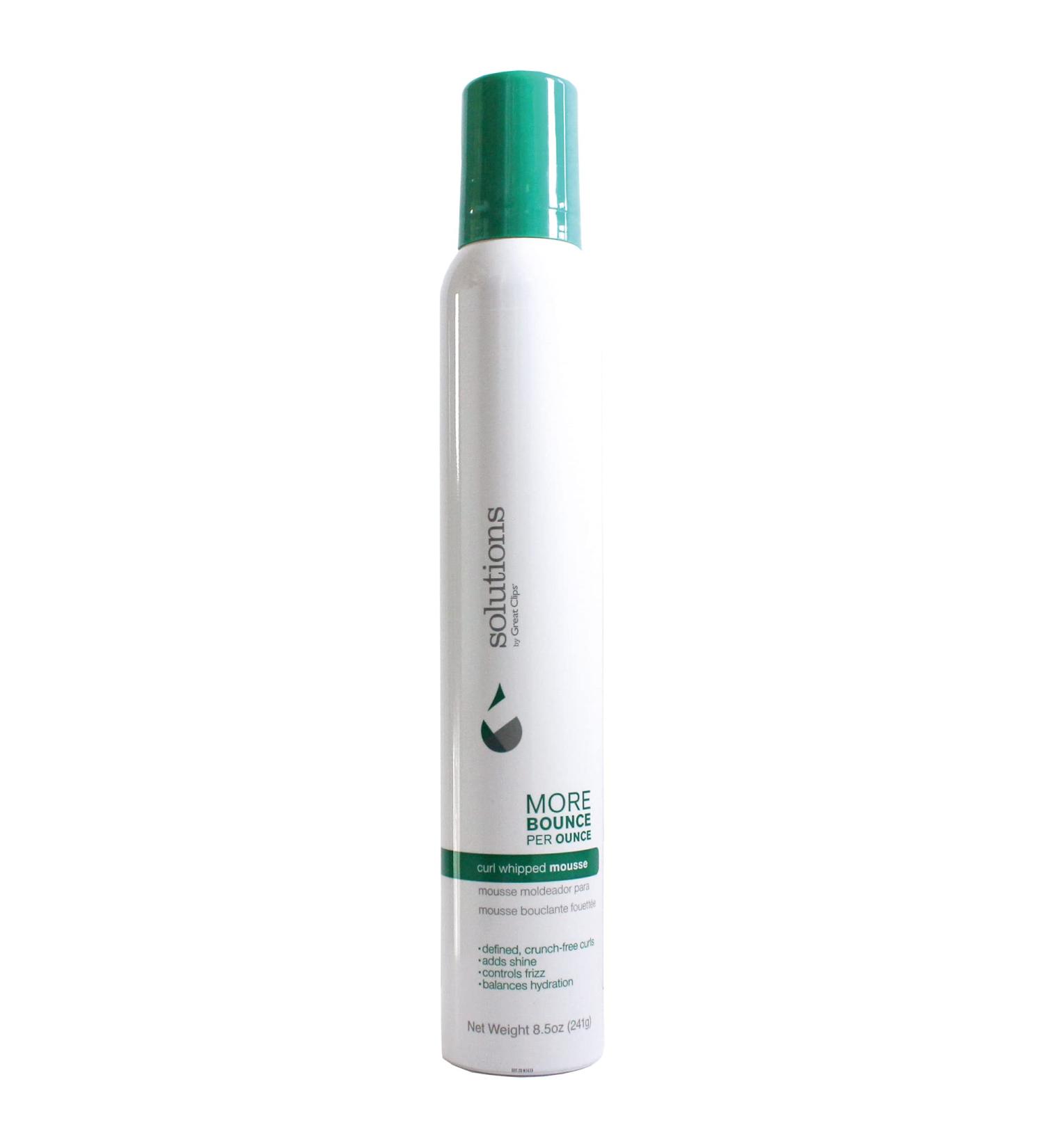 GREAT CLIPS Curl Whipped Mousse 8.5oz - Define & Enhance Curls for Wavy to Curly Hair | International Shipping Available - Buy Online on GoSupps.com