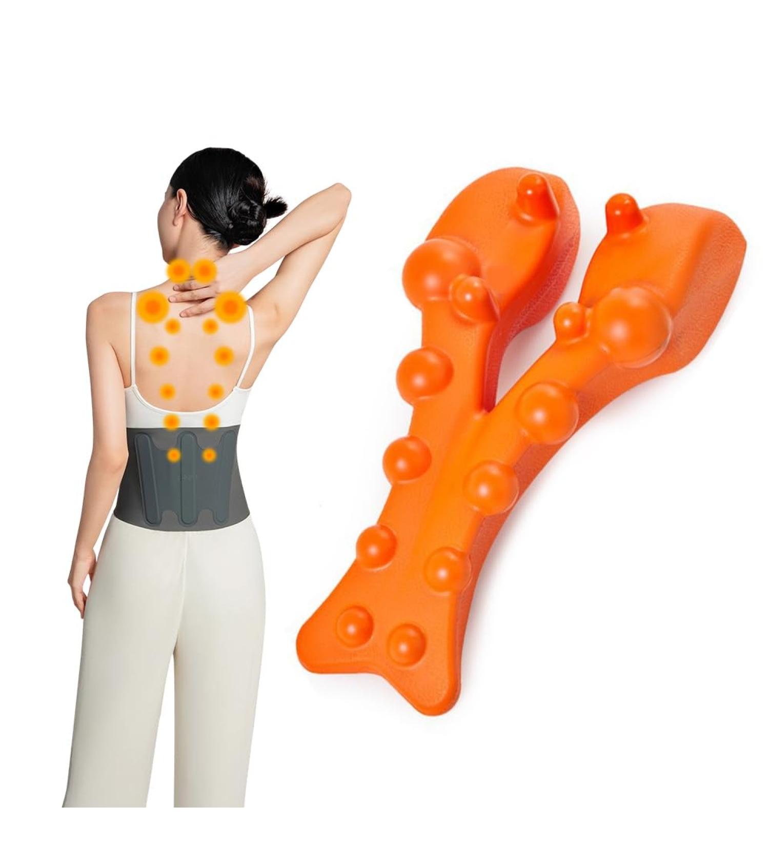 Trapezius Stretcher & Massager | Therapoint Reliefly Lab | Neck & Shoulder Tension Relief - Buy Online on GoSupps.com