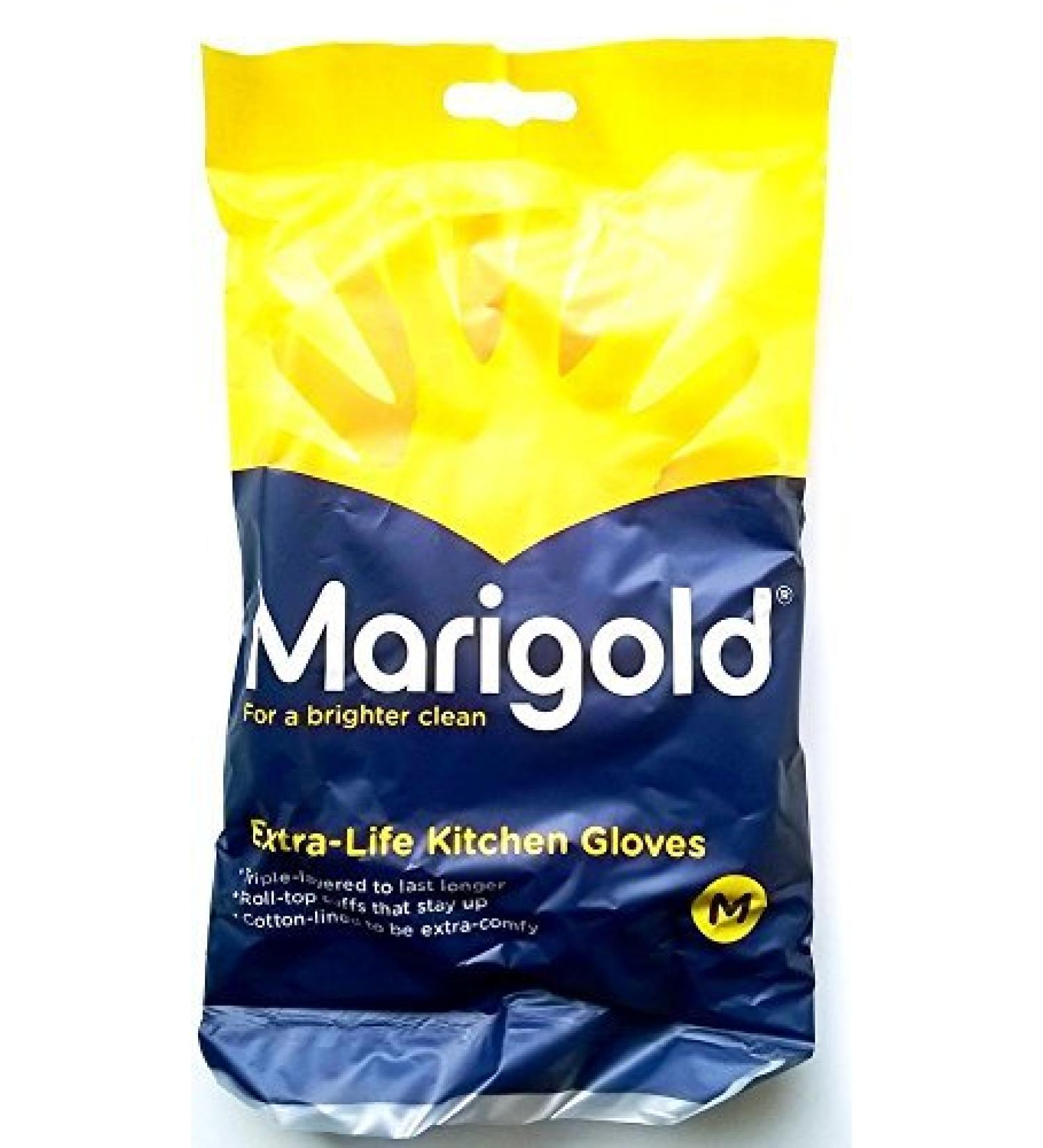 Marigold Extra Life Kitchen Gloves Medium - 12 Pairs by Marigold