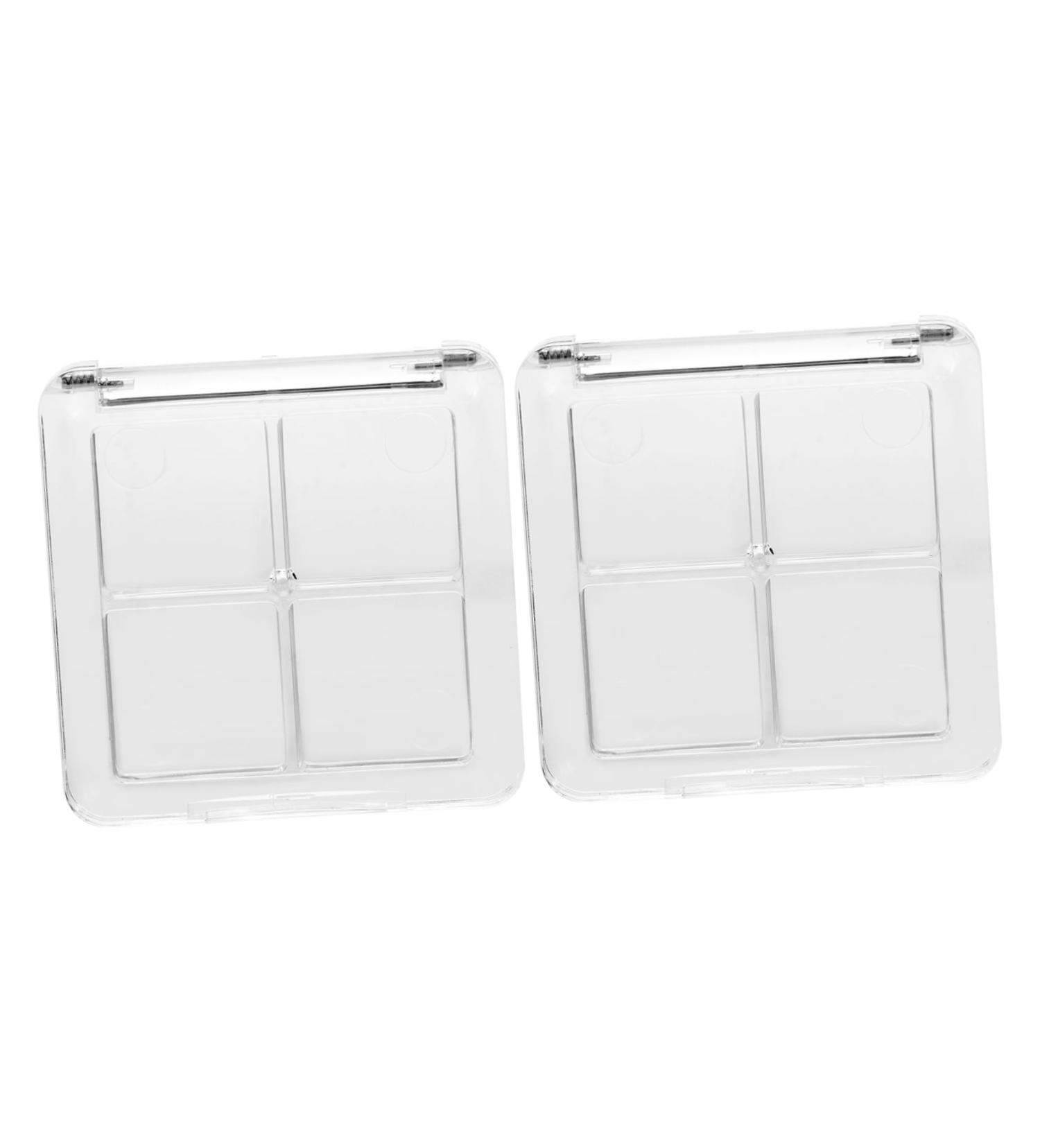 WOONEKY 2pcs Empty Eyeshadow Palette Empty Palette Magnetic Eyeshadow Palette Empty Small Women Blendable - Buy Online on GoSupps.com