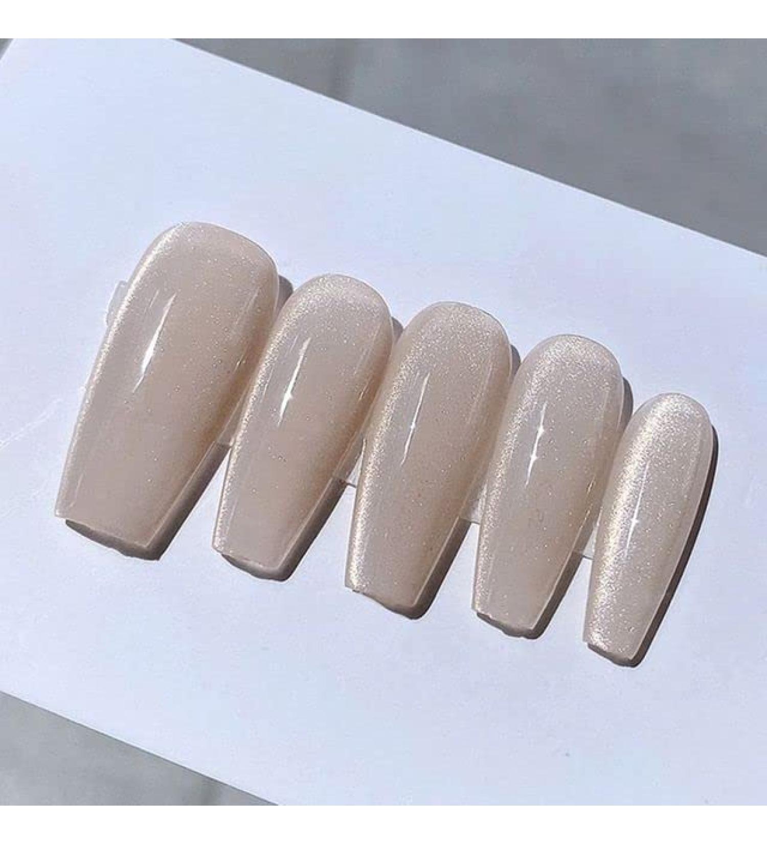 15ml Ice Transparent UV Semi Permanent Soak Off Nail Phototherapy Gel Nail Polish Cat Eye Gel Nail Lacquer - (Color: 4) - Buy Online on GoSupps.com