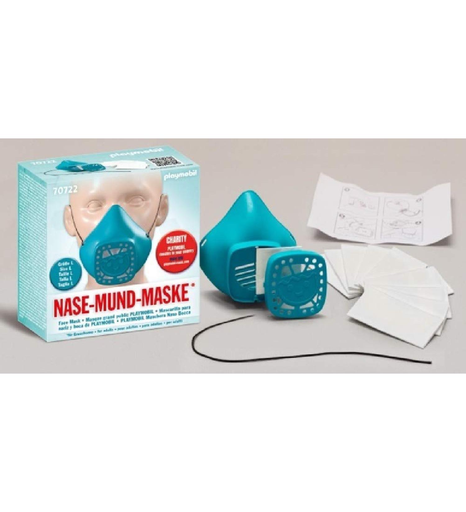 Playmobil 70722 Nose and Mouth Mask Reusable Turquoise