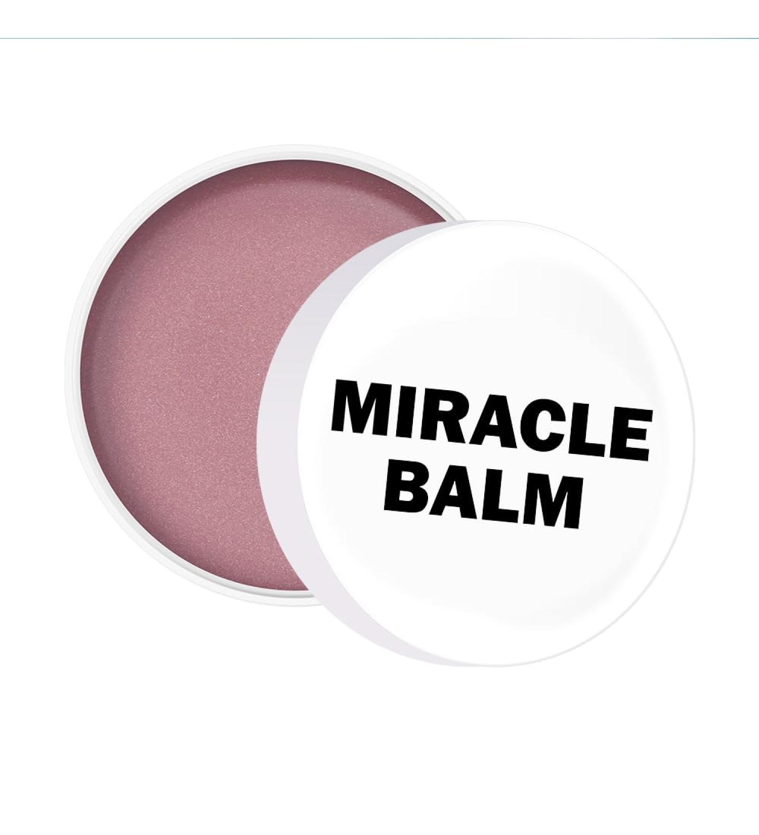 Miracle Balm Natural Healing Balm for Dry Skin Cracked Lips and Sensitive Areas Nourishing Moisturizer Ingredients for Soothing Relief and Hydration for All Skin Types (Natural Large) Natural Large - Buy Online on GoSupps.com