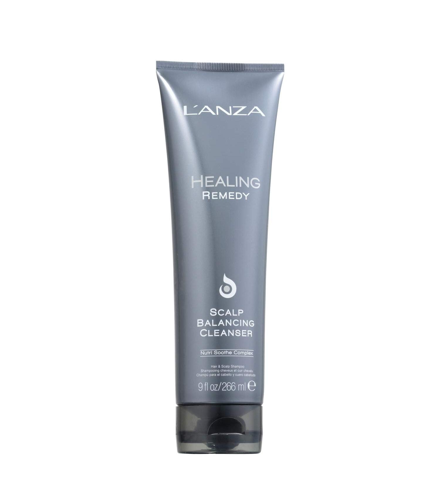 L'ANZA Healing Remedy Scalp Balancing Cleanser - Papaya Extract, Sulfate-Free, Paraben-Free, Gluten-Free (266ml) - Buy Online on GoSupps.com