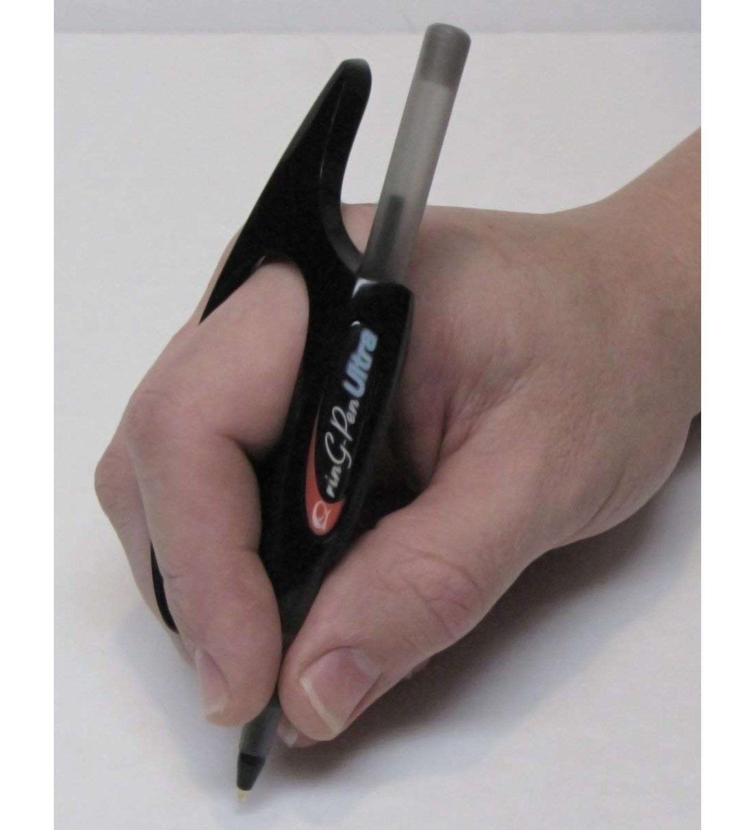 RinG-Pen Ultra Grip Support for Writing and Art Tools (Large  Black) - Buy Online on GoSupps.com