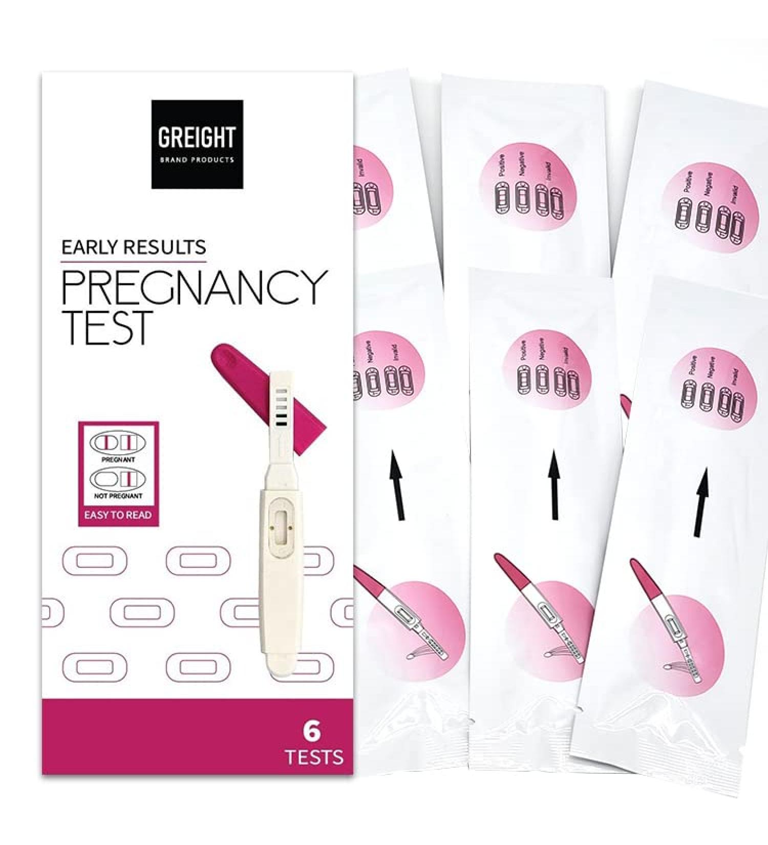 Buy Pregnancy Test Combo 6 Pack - Early Detection Home Test Kit - 99% Accurate Clear Results - International Shipping Available - Buy Online on GoSupps.com