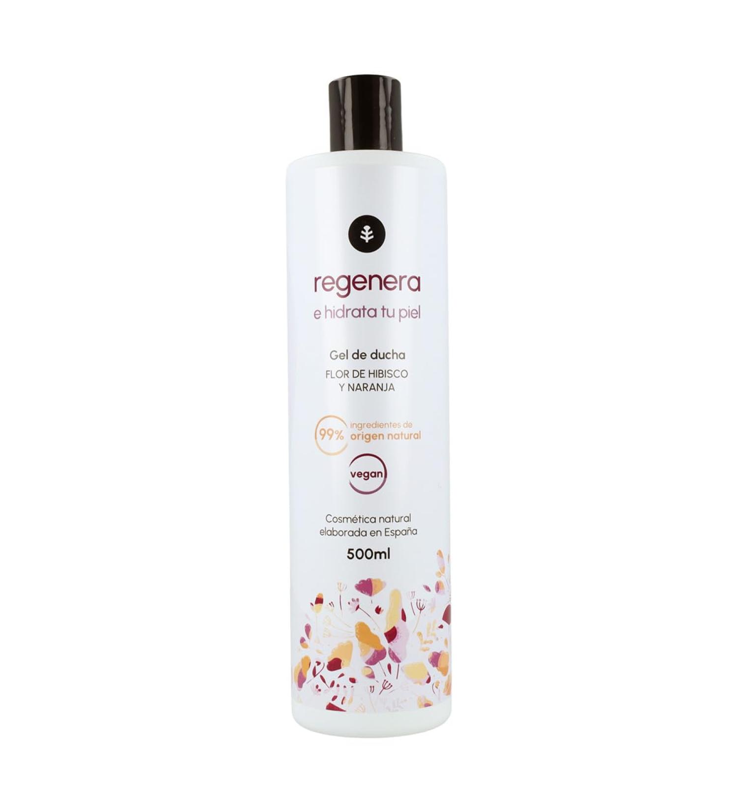  Planeta Huerto Vegetable Planet | Helena Hibiscus Blossom & Orange Water Shower Gel 500ml | Cosmetic with 99% naturally derived ingredients moisturising and regenerating skin - Buy Online on GoSupps.com