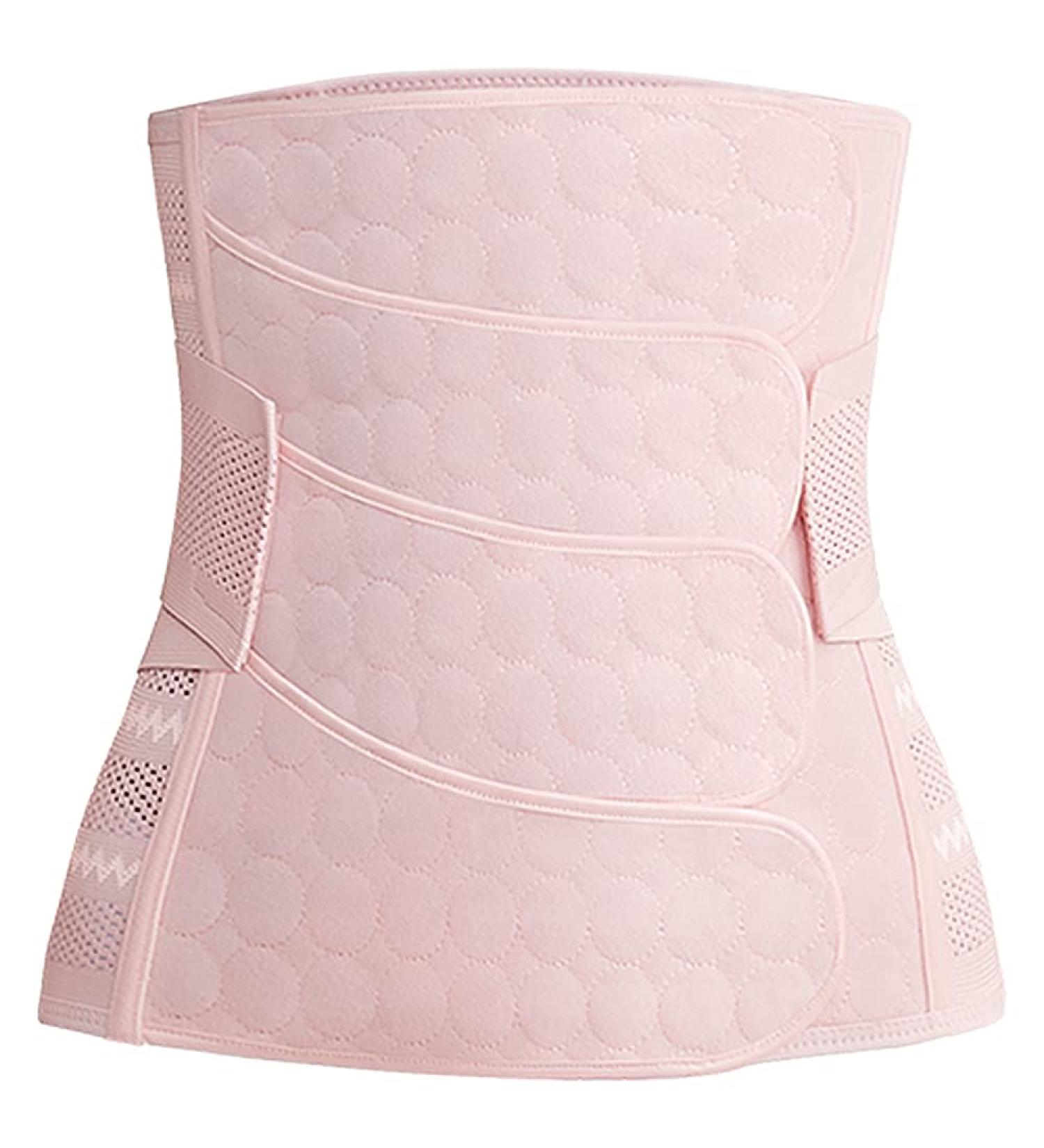 WANYI 4-Patch Postpartum Belly Band C-Section Recovery Belt | XXL Pink Postnatal Shapewear - Buy Online on GoSupps.com