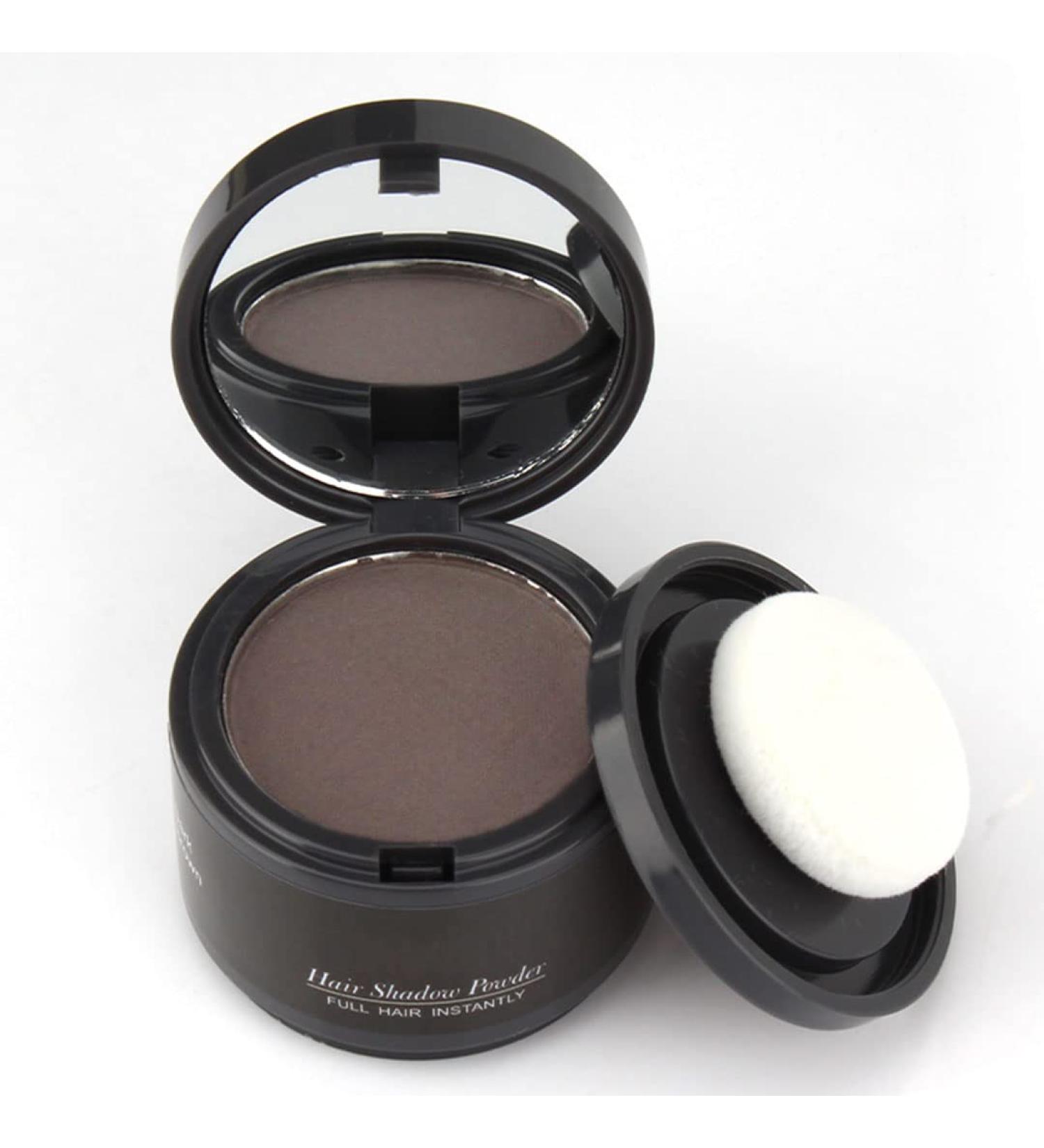 Dark Brown Hairline Powder - Instant Root Dye for Gray Coverage and Thin Hair Touch-Up (4g) - Buy Online on GoSupps.com