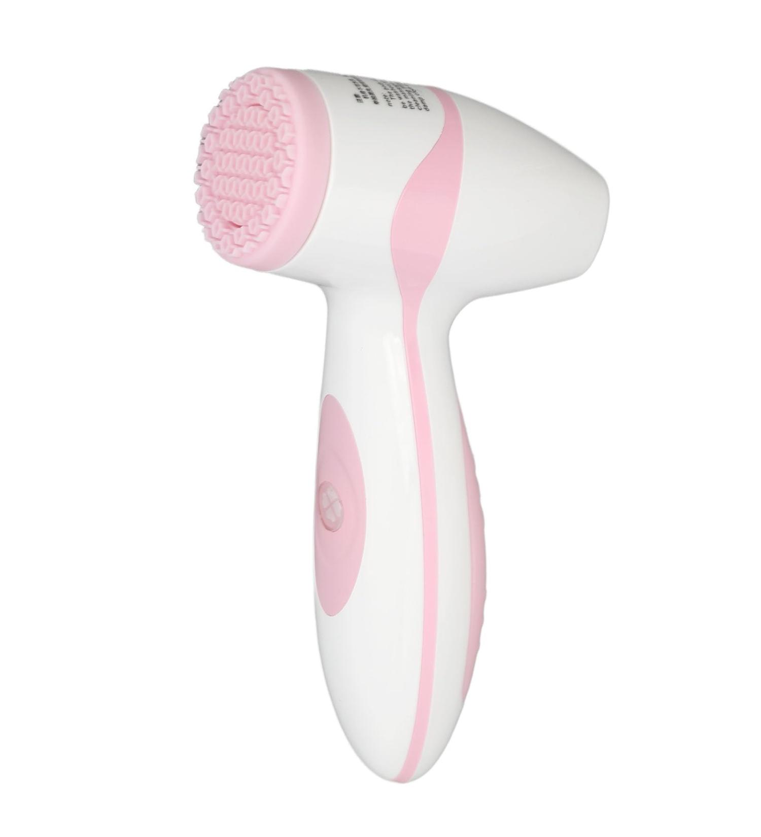 Electric Facial Cleanser Portable Electric Facial Scrubber Rechargeable Silicone Brush Skin-Friendly Deep Cleansing for Travel - Buy Online on GoSupps.com