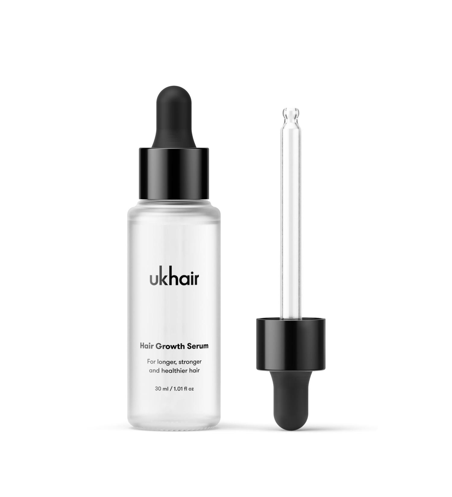 UKLASH S rum am liorant les cheveux pour homme et femme favorise l' paisseur des cheveux clairsem s et la perte de cheveux test cliniquement l ger et absorption rapide (30 ml) 50 ml (Lot de 1)