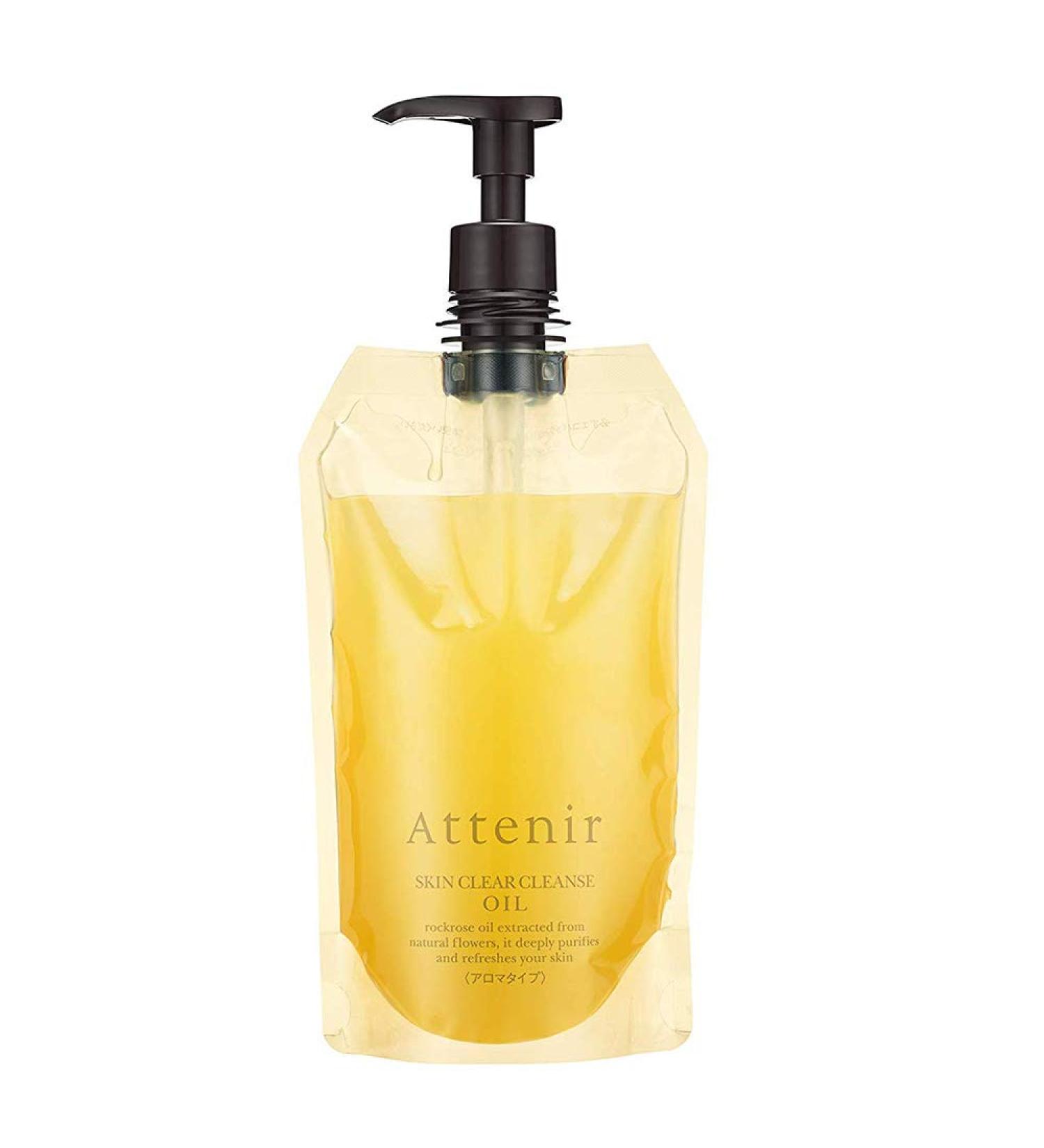 Attenir Fancl Skin Care Cleansing Skin Clear Cleanse Oil Eco Pack 350ml - Aroma Type (Green Tea Set)