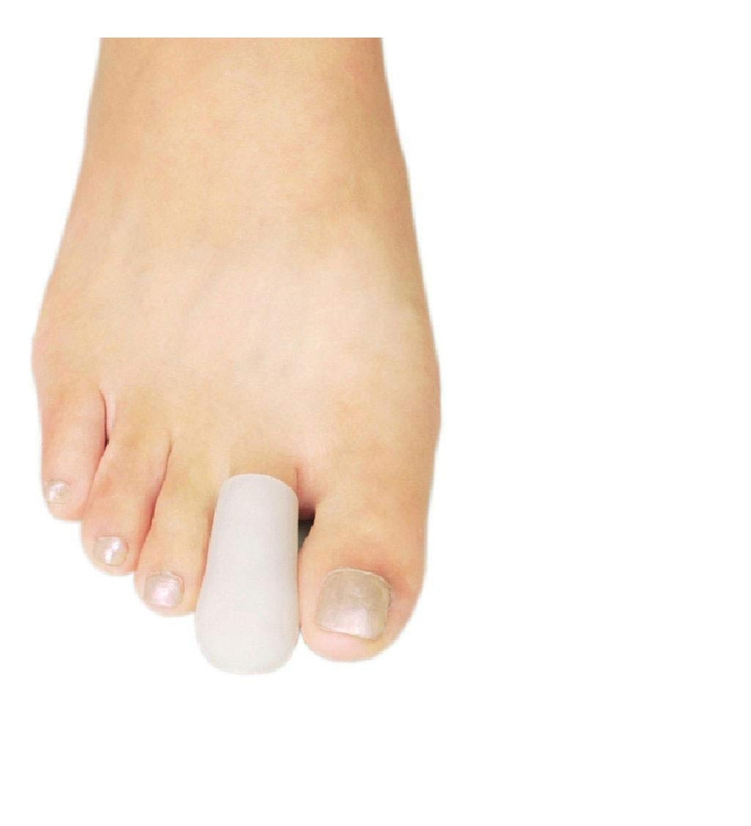 Toe Caps for Ultimate Finger Protection | Prevent Calluses Blisters & Irritation | Silicone Gel Foot Care - 4 Pieces by Pedimend - Buy Online on GoSupps.com