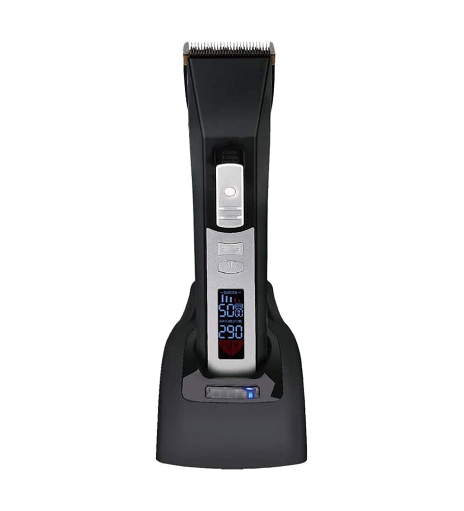 Professional Hair Clippers for Men | Cordless Rechargeable Hair Cutting Kit with LED Display - Buy Online on GoSupps.com