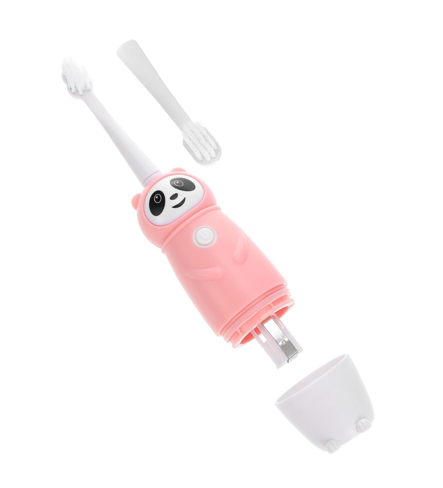 Buy Solustre Electric Toothbrush for Kids - Gentle Tooth Cleaner for Toddlers | Pink - 1 Set - Buy Online on GoSupps.com