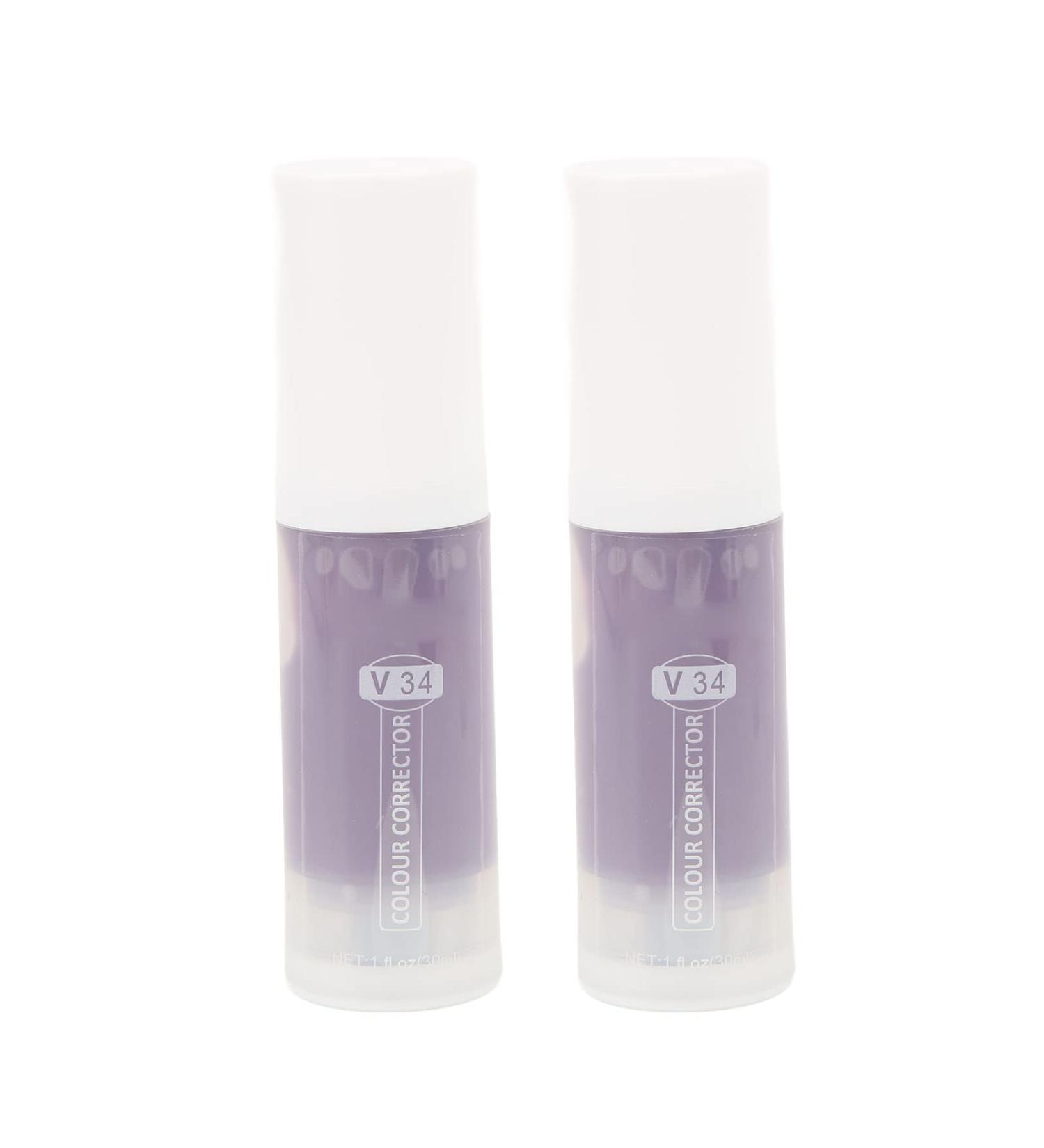 Tooth White Serum Corrector Set - 2 Pieces of Organic Color-Corrected Purple Whitening Toothpaste - Buy Online on GoSupps.com