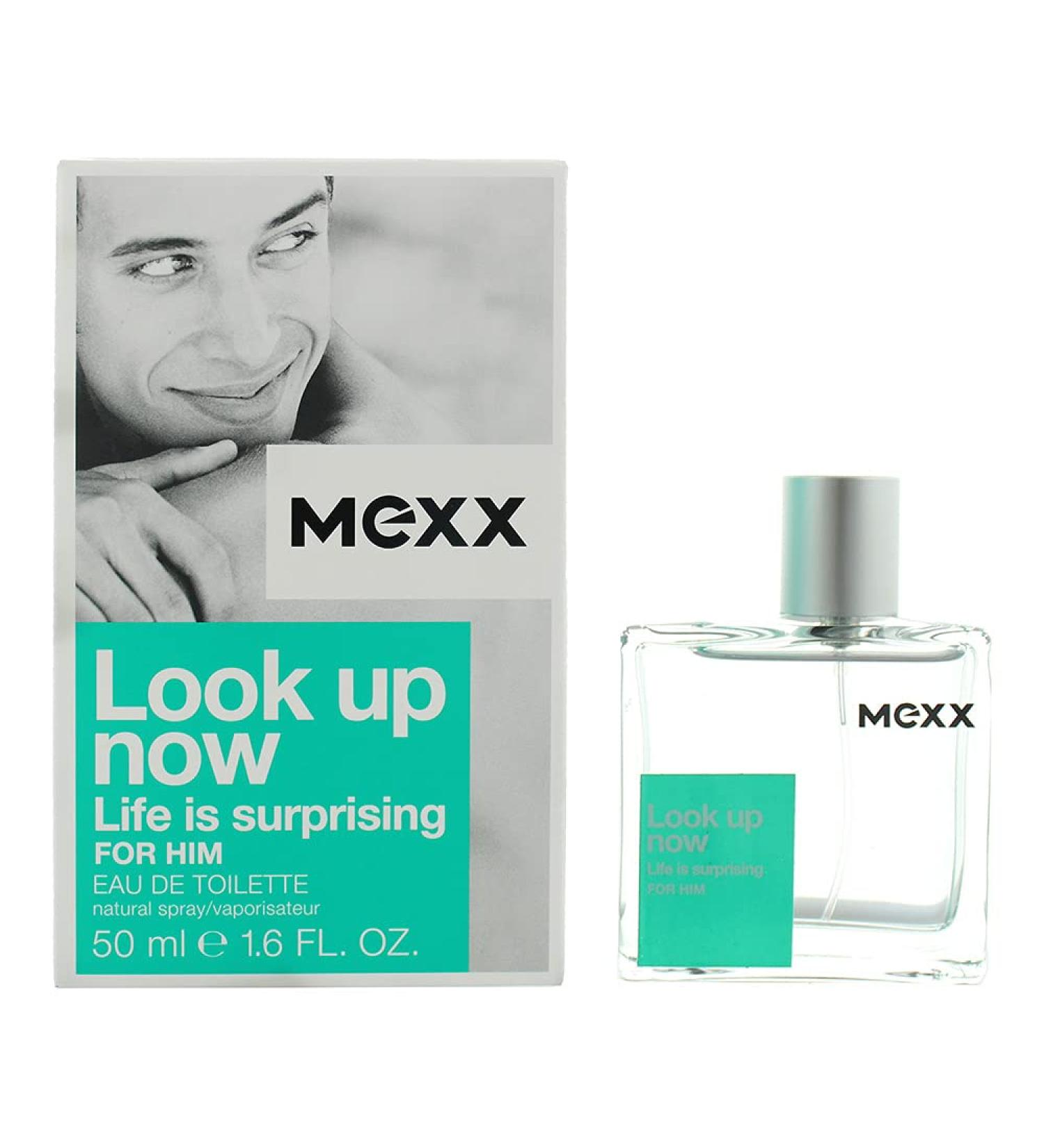 Mexx Men's Fragrance Look Up Now Man Eau de Parfum Spray 50ml - Buy Online on GoSupps.com