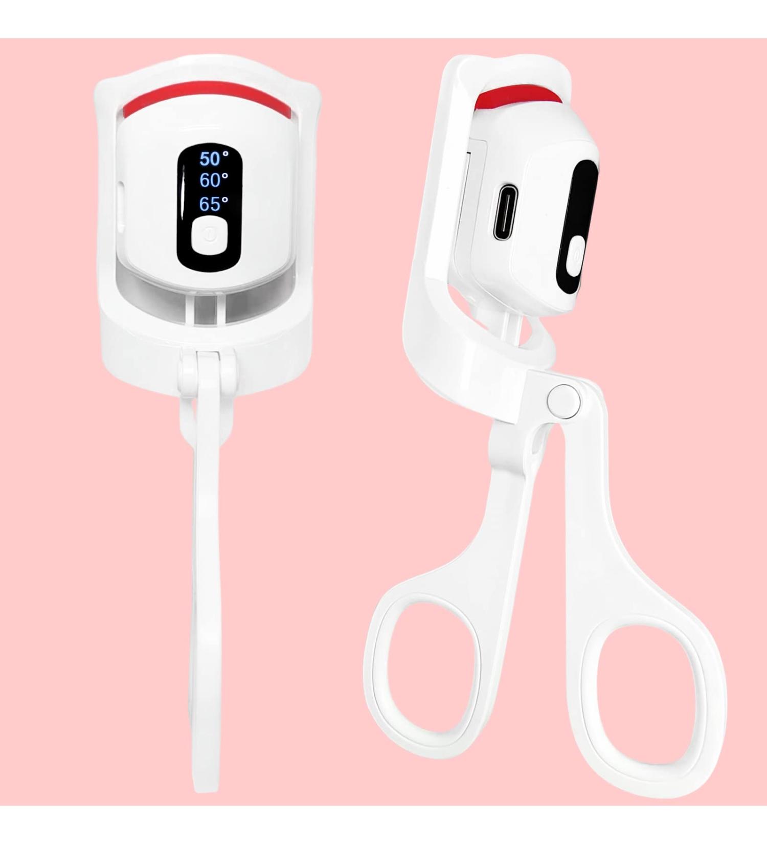 Buy Electric Heated Eyelash Curlers - AHFeiPan Rechargeable with Display 3 Heating Modes for Long-Lasting Natural Curling - Fast International Shipping - Buy Online on GoSupps.com