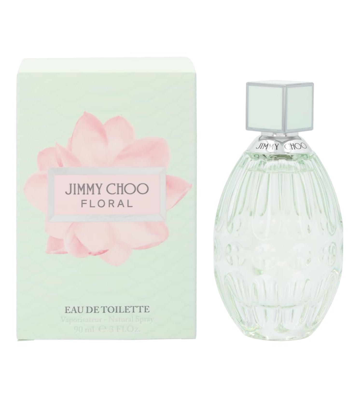 JIMMY CHOO Floral Eau de Toilette - Long Lasting Fragrance with notes of Nectarine Sweet Pea & Musk - Fruity & Musky - 3.0 fl. oz. Fruity Musky 3 Fl Oz (Pack of 1) - Buy Online on GoSupps.com