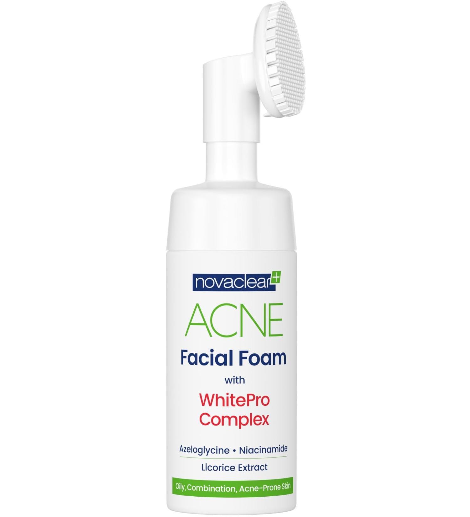  Novaclear Novaclear Acne Facial Mousse with WhitePro Complex 100ml - Buy Online on GoSupps.com