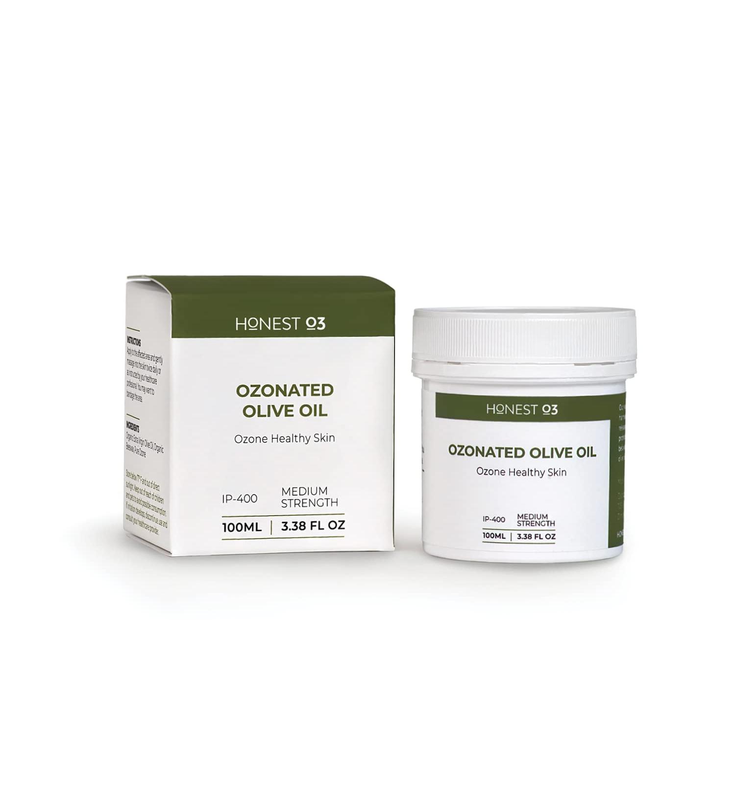 O3 Olive Oil Infused with Topical Ozone | Nourish, Protect, and Cleanse Skin | 3.38 fl oz - Buy Online on GoSupps.com