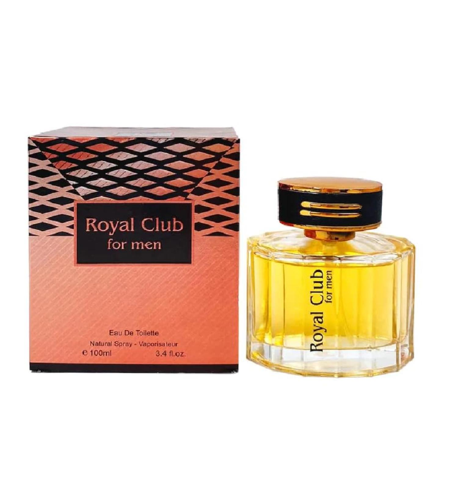 FC ROYAL CLUB FOR MEN EAU DE TOILETTE Amber Woody fragrance for men. 3.4 Fl. Oz - Buy Online on GoSupps.com