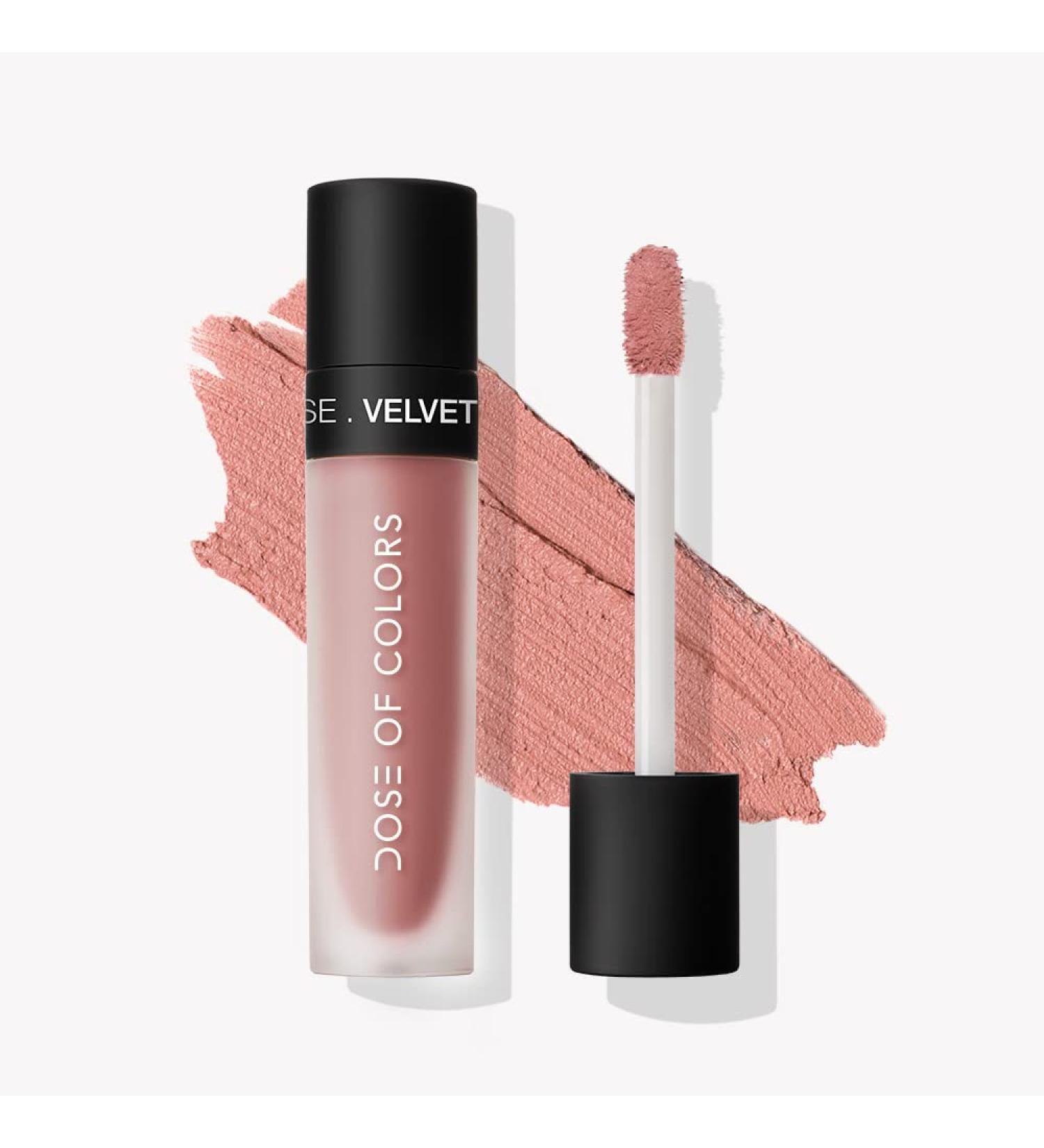Dose of Colors Velvet Mousse Lipstick in Plush - Long-Lasting Matte Finish - Buy Online on GoSupps.com